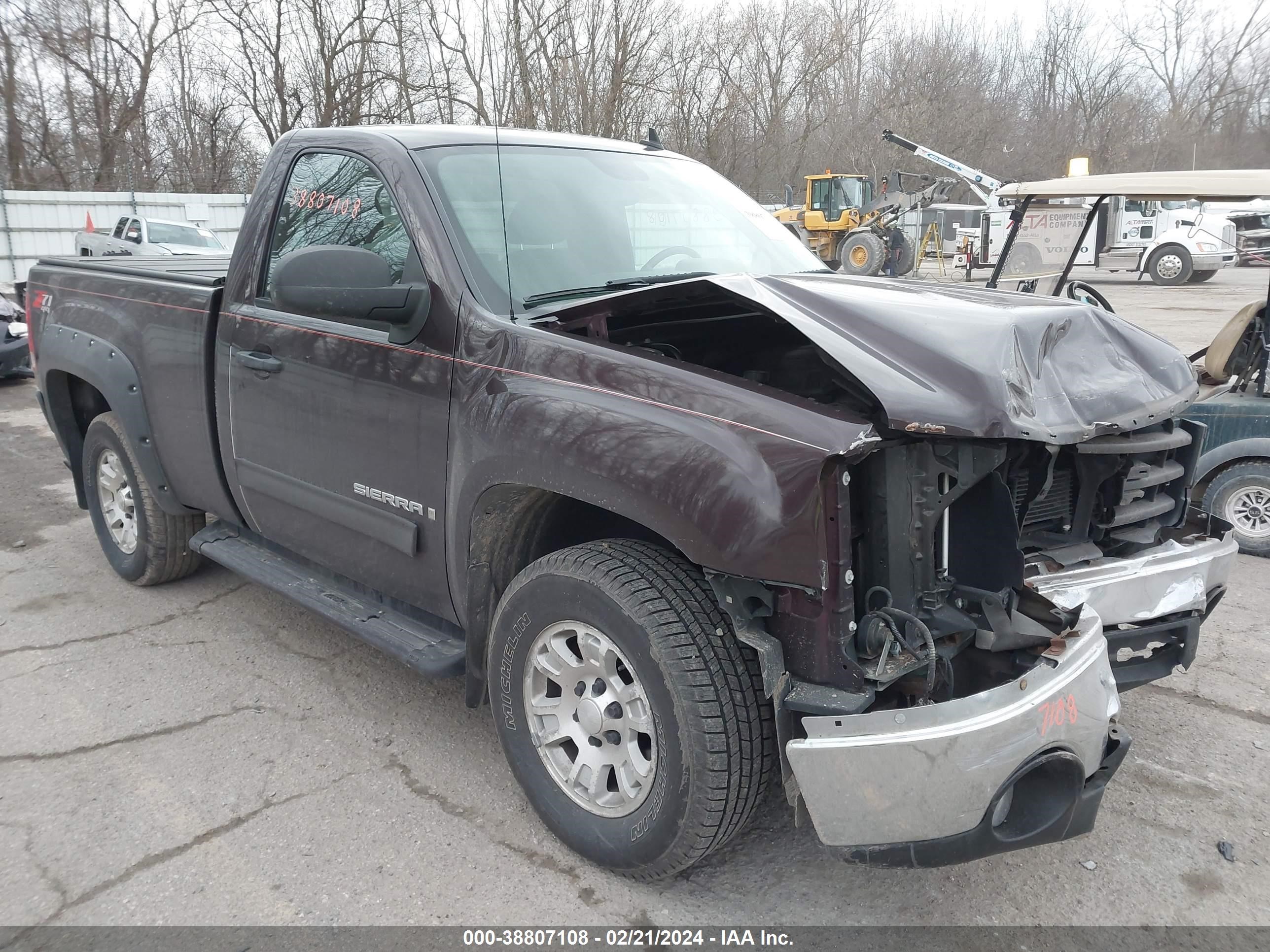 gmc sierra 2008 1gtek14j68z187907