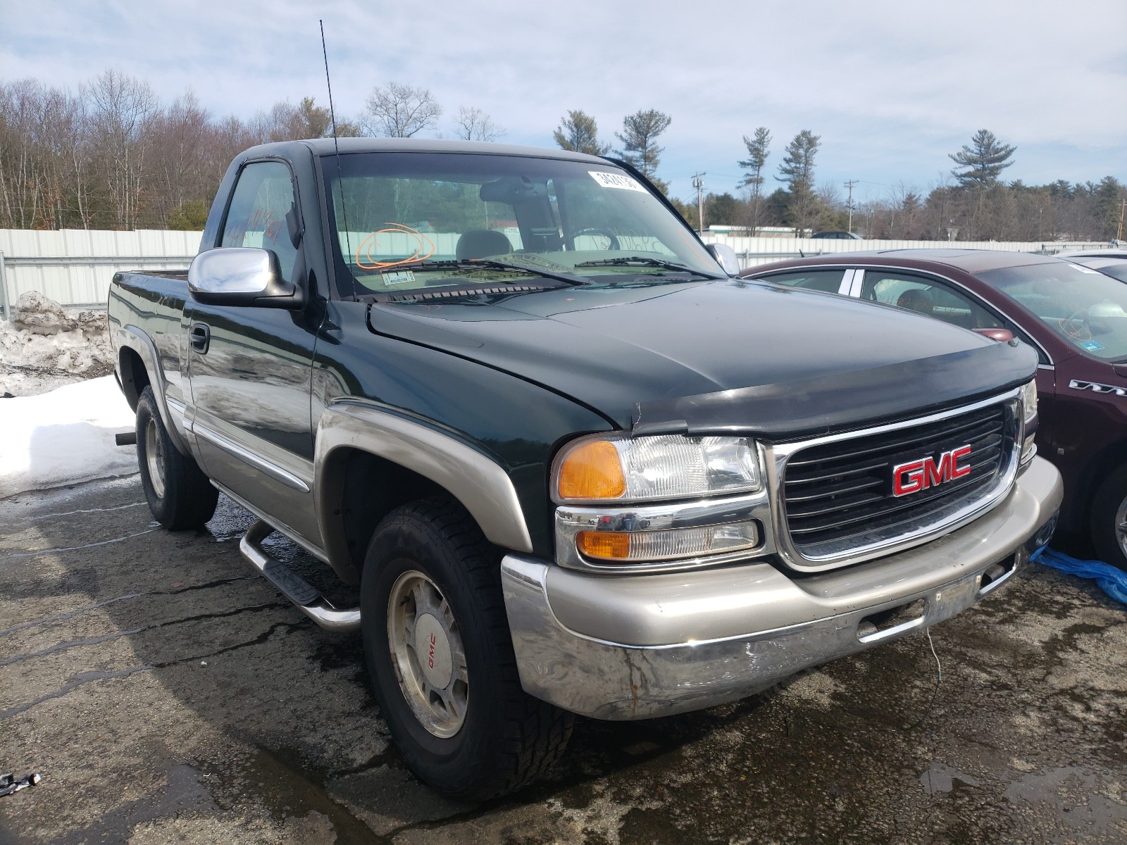 gmc new sierra 2001 1gtek14v61z108440