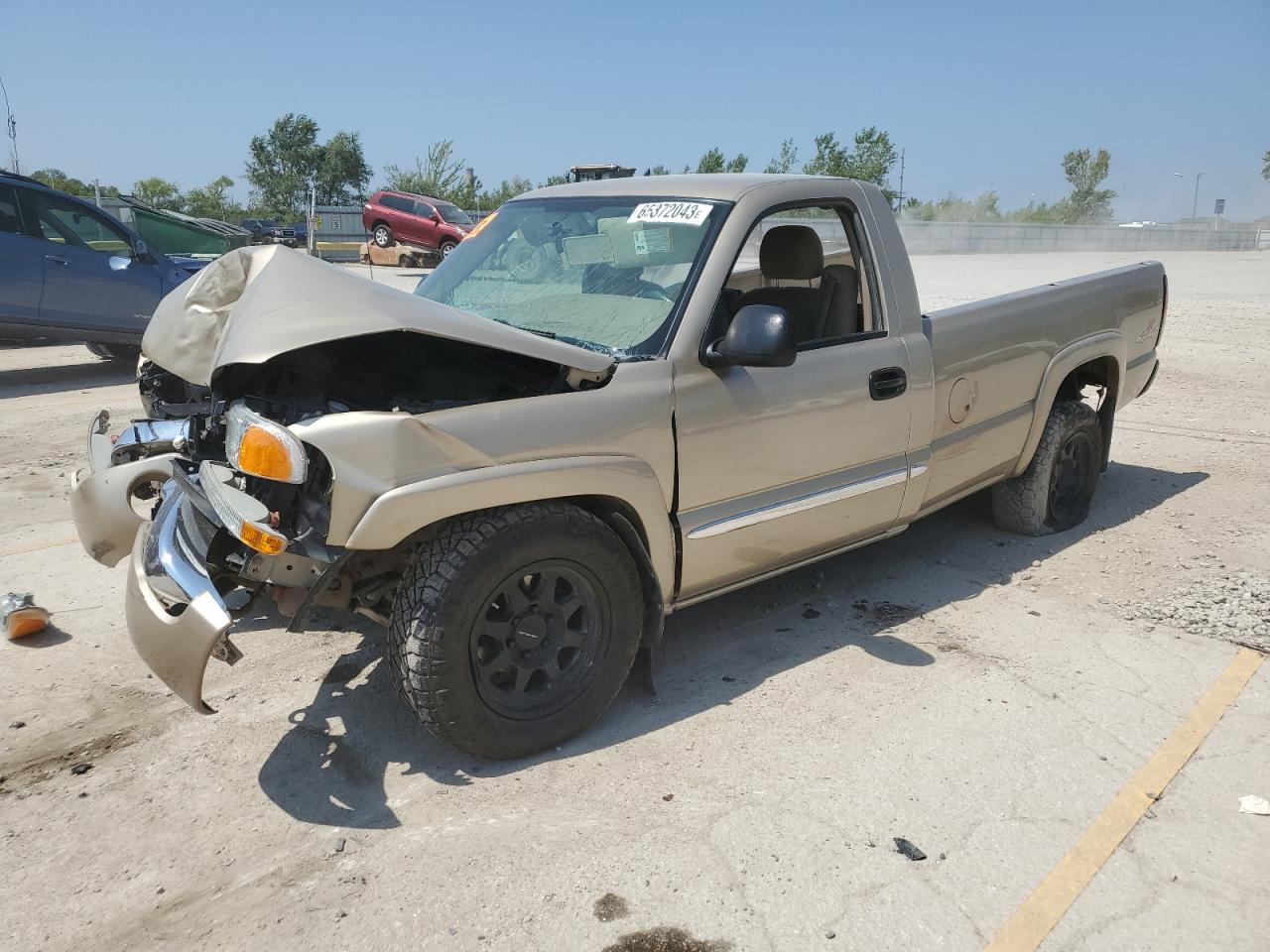 gmc sierra 2004 1gtek14v74z231488