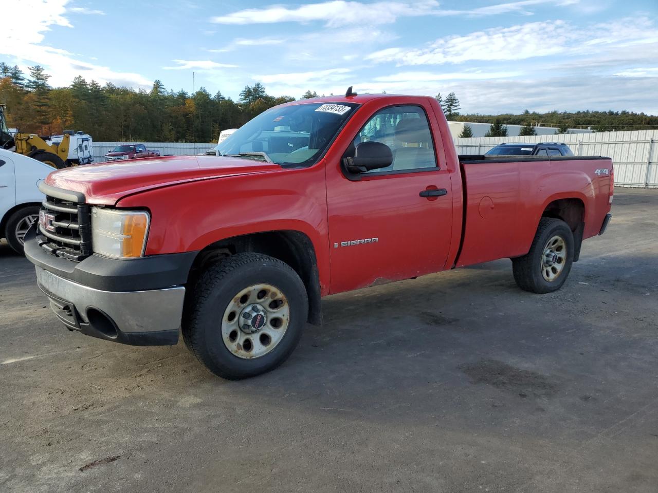 gmc sierra 2008 1gtek14x28z254068