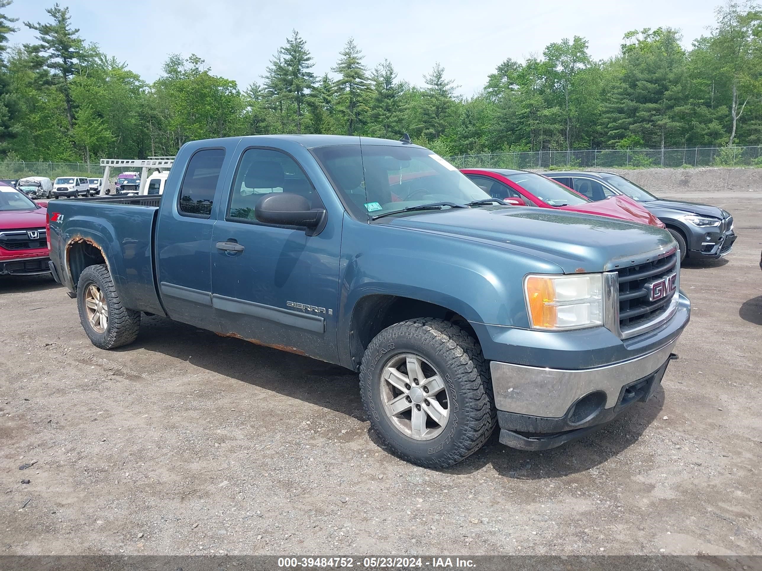 gmc sierra 2008 1gtek19078z162952