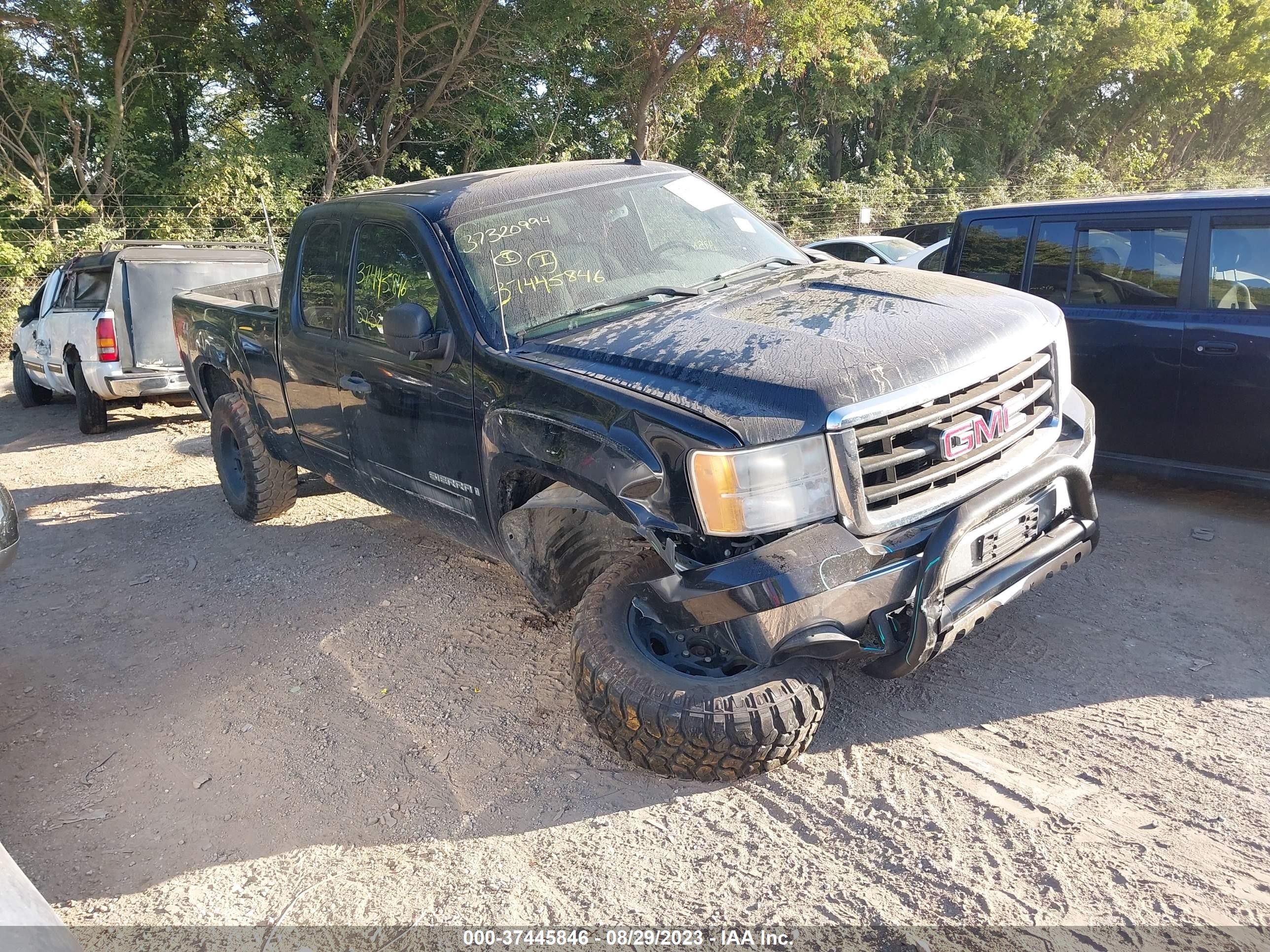 gmc sierra 2007 1gtek19097e503077