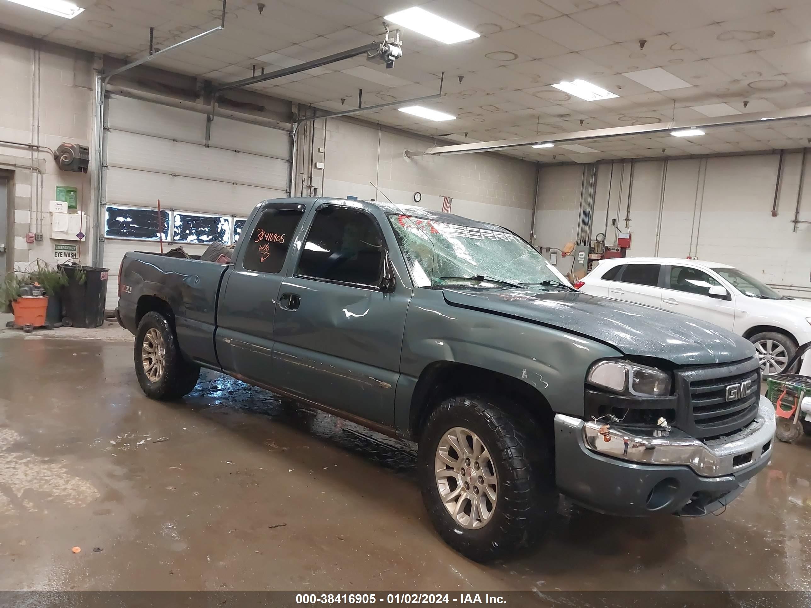 gmc sierra 2006 1gtek19b36z226175