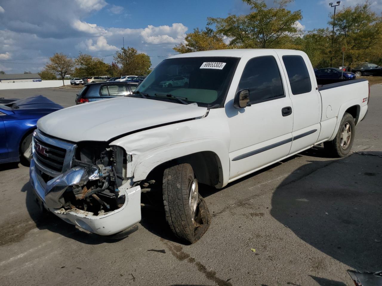 gmc sierra 2006 1gtek19b36z232297