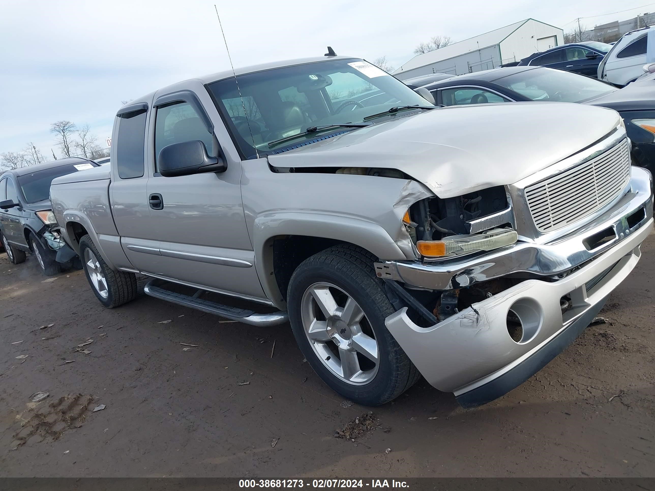 gmc sierra 2006 1gtek19b86z204768