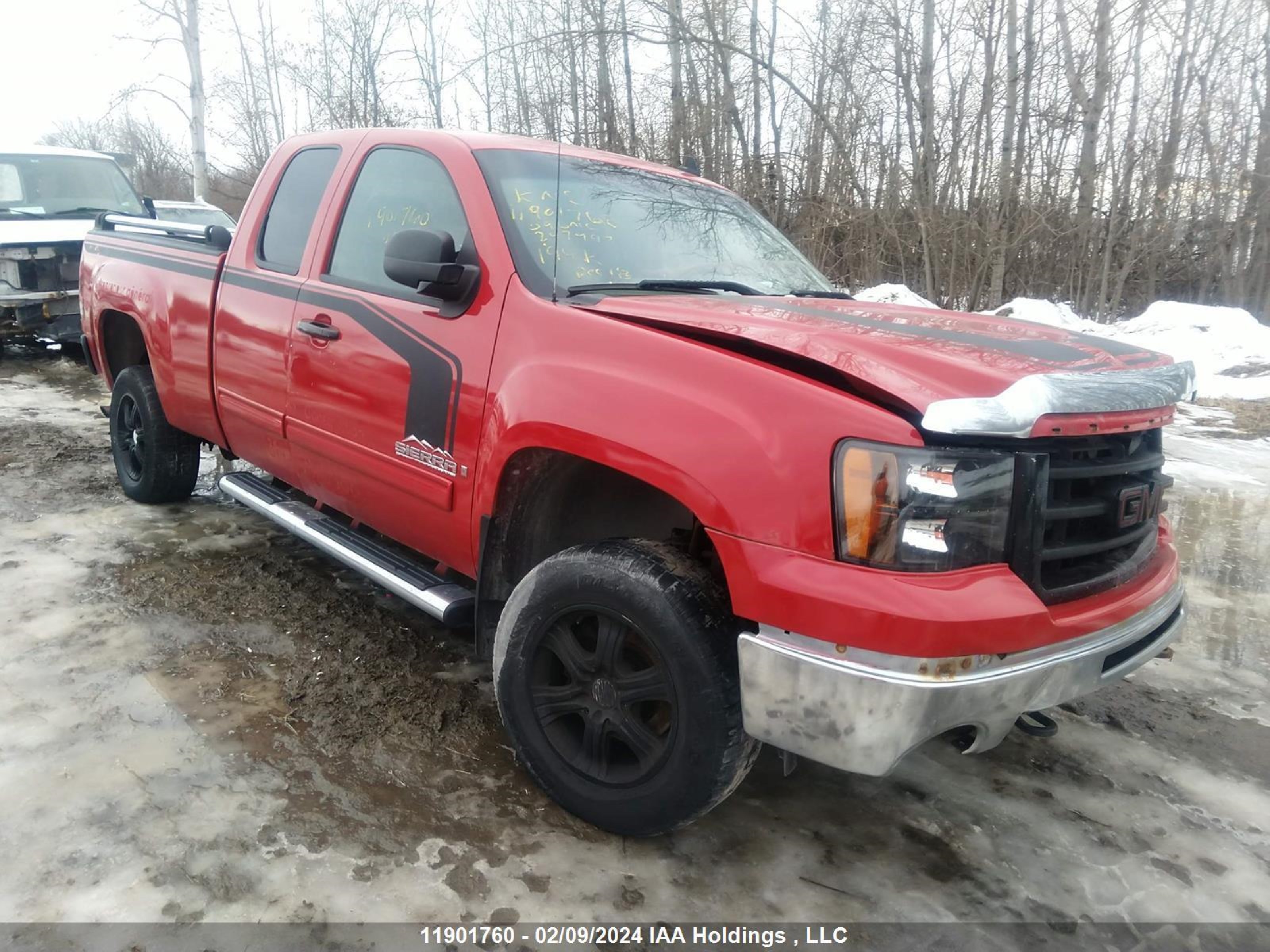 gmc sierra 2009 1gtek19c09z247997