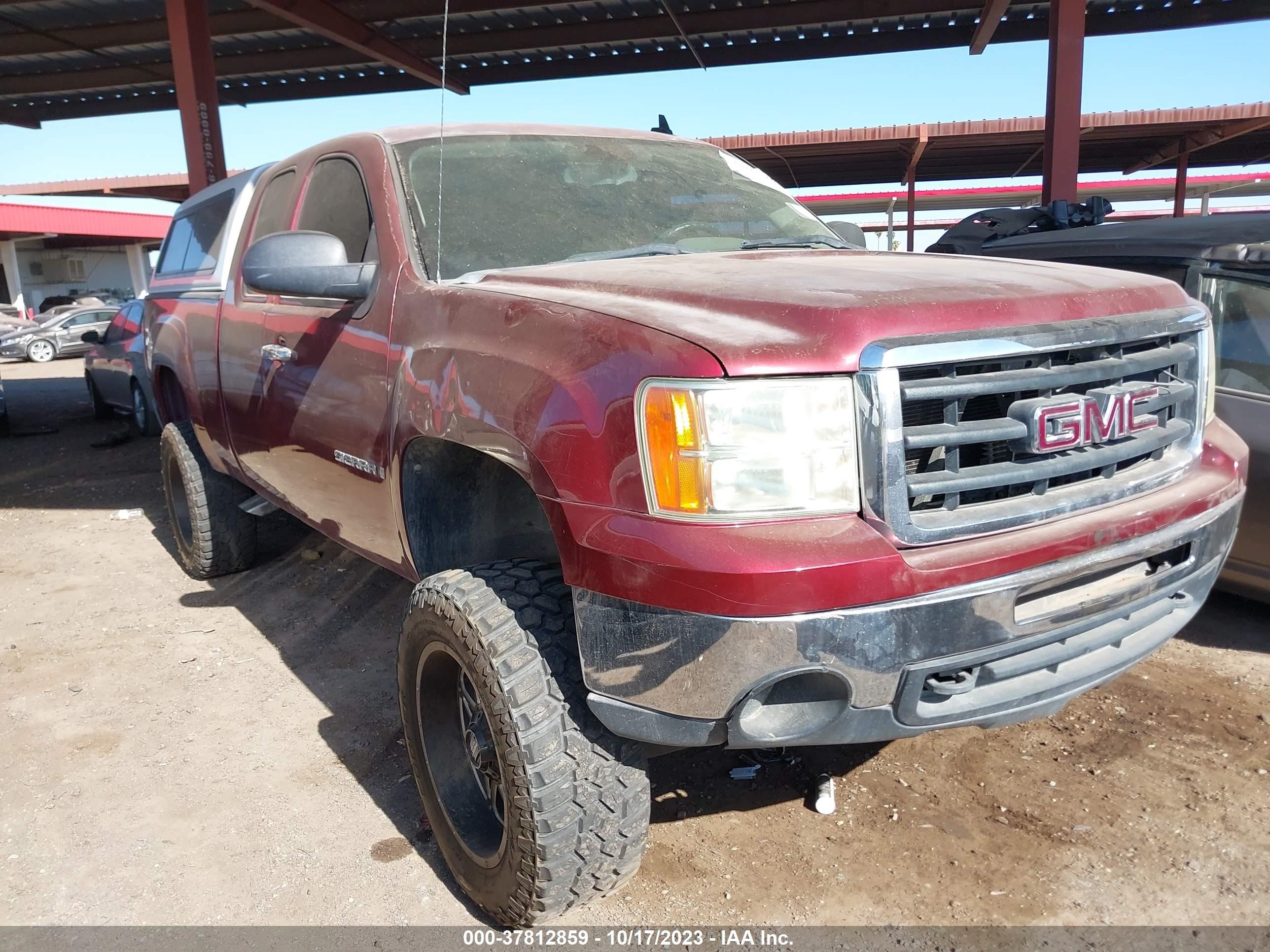 gmc sierra 2009 1gtek19c79z217847