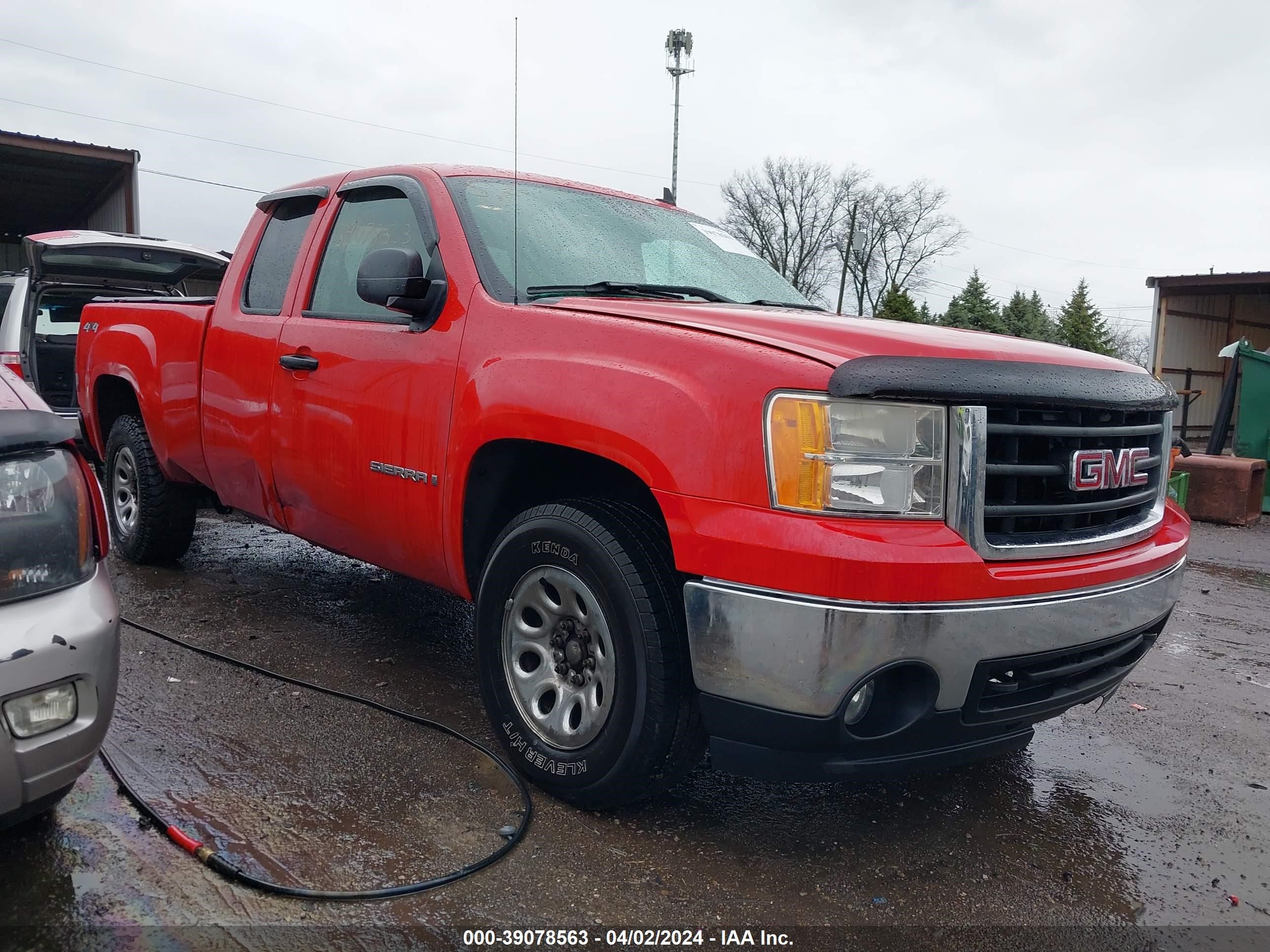 gmc sierra 2007 1gtek19cx7z610965