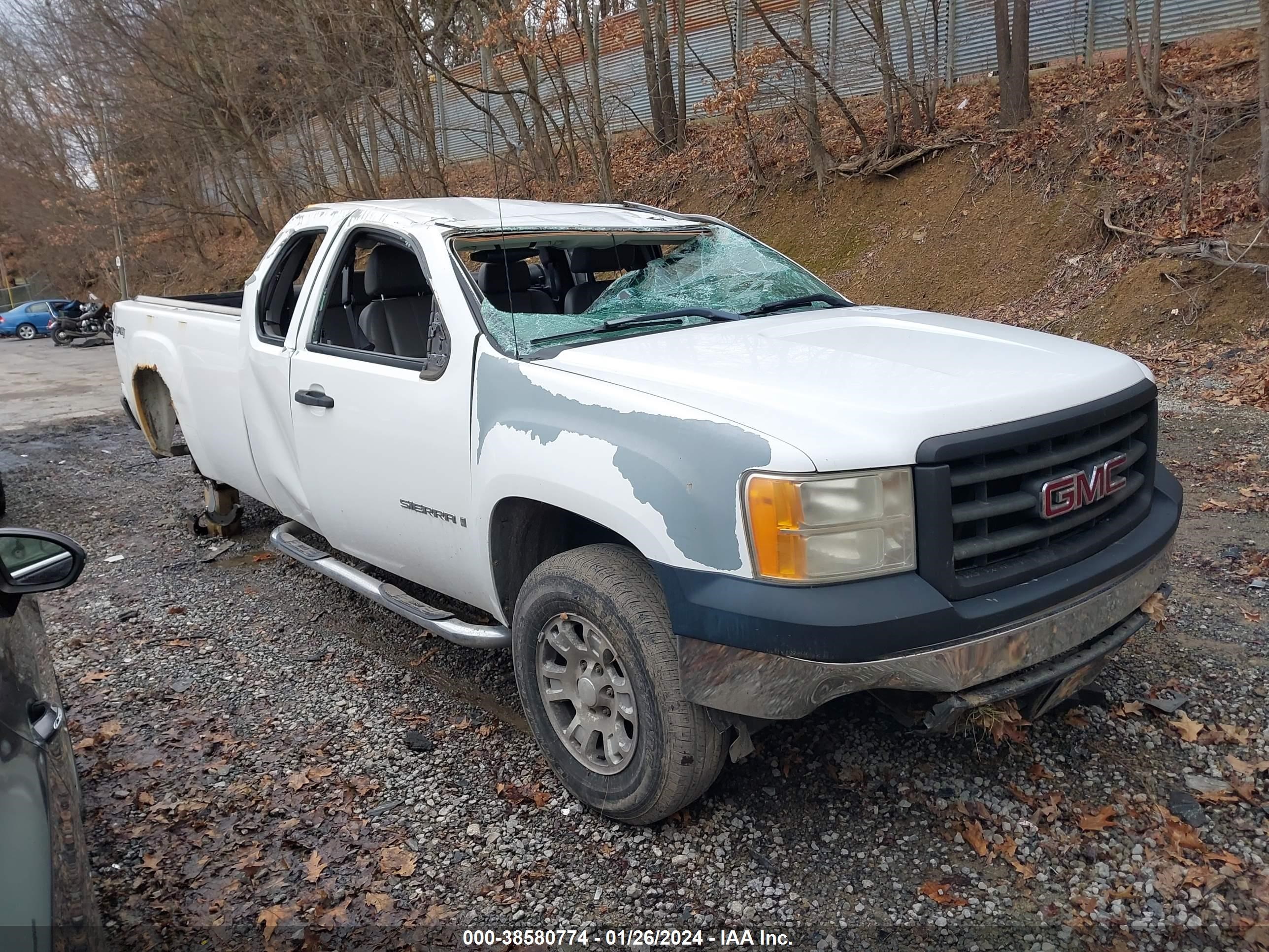 gmc sierra 2007 1gtek19j27e524894