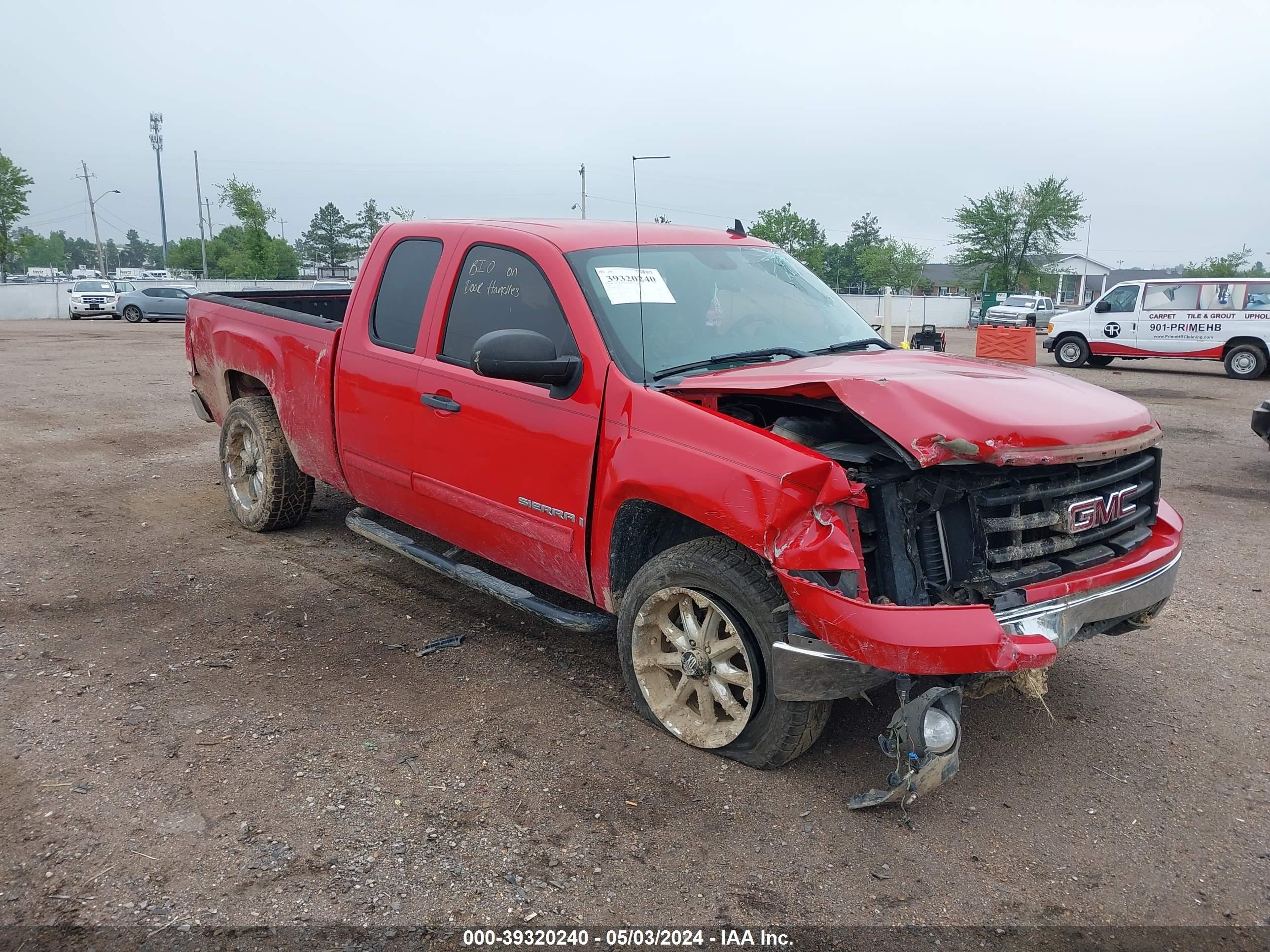 gmc sierra 2008 1gtek19j68z168735