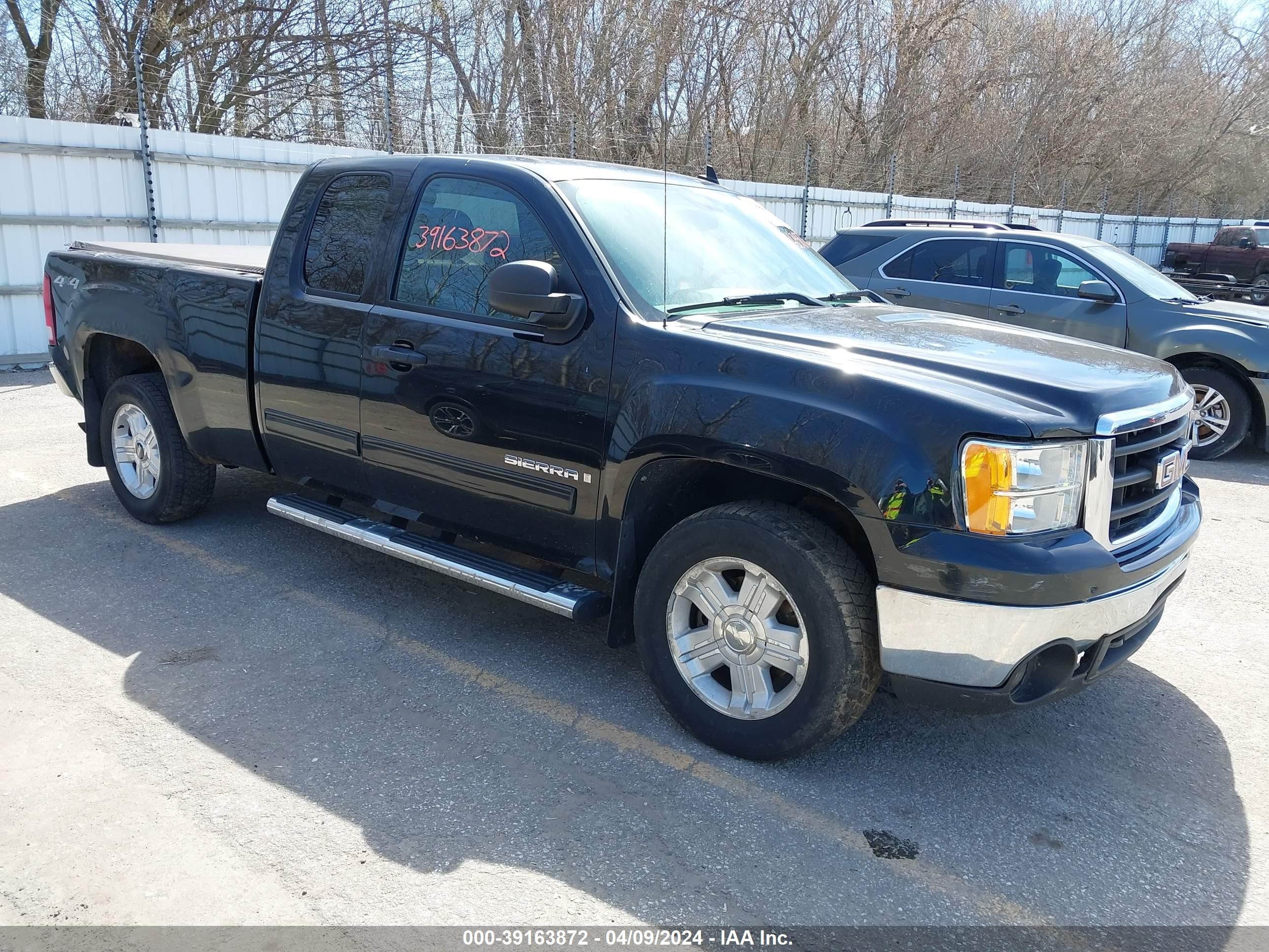 gmc sierra 2009 1gtek19j89z267512