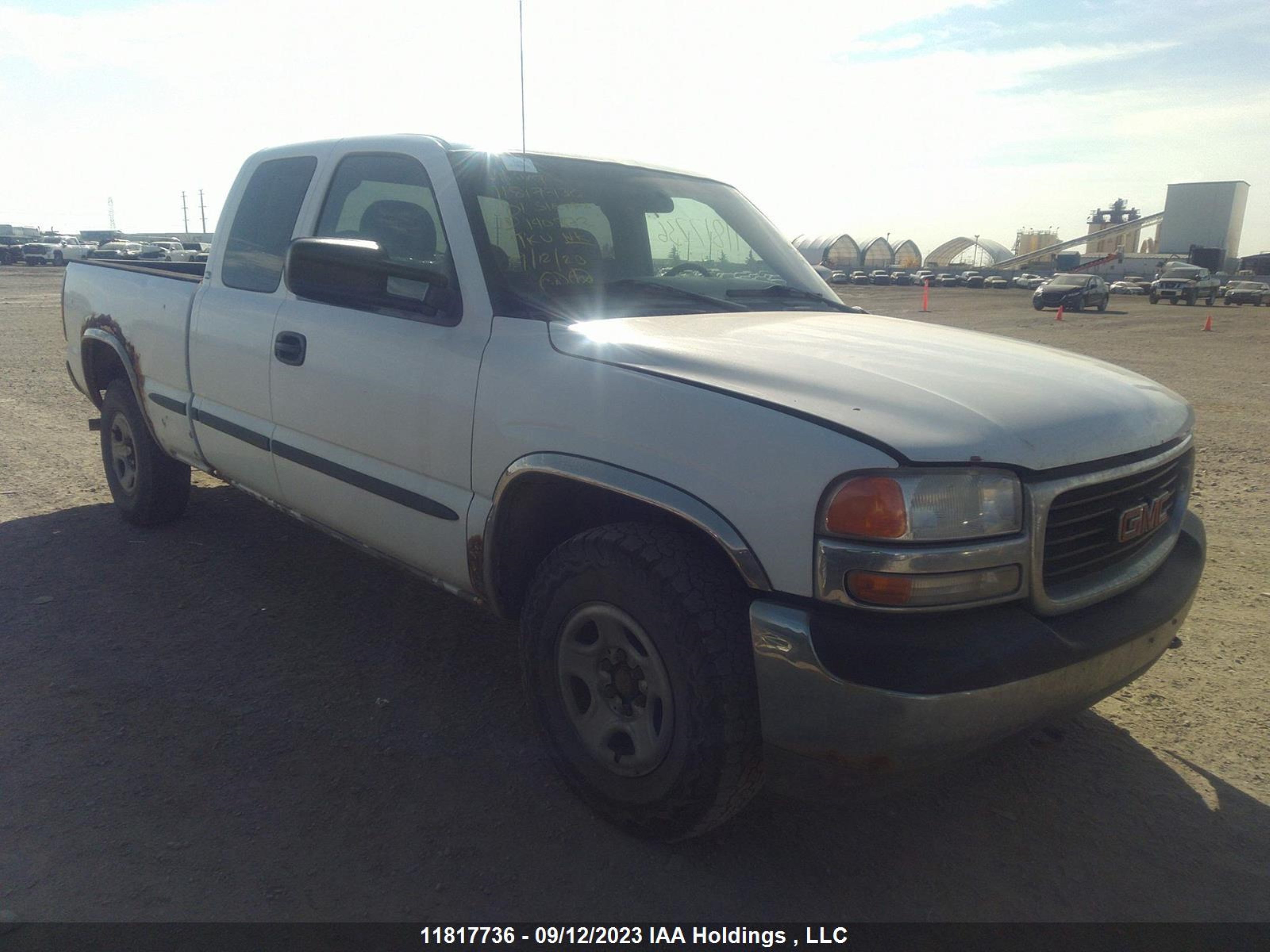 gmc sierra 2001 1gtek19t01z140372