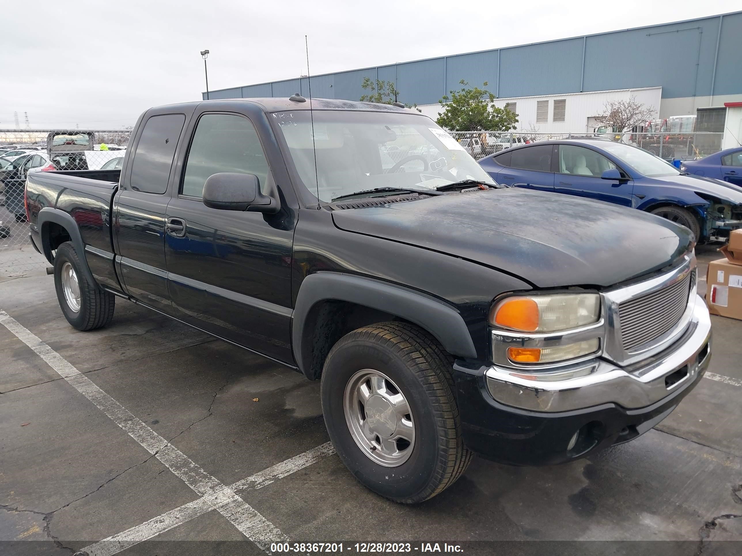 gmc sierra 2003 1gtek19t23e152520