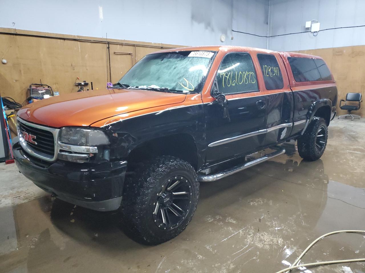 gmc sierra 2001 1gtek19t31e149123