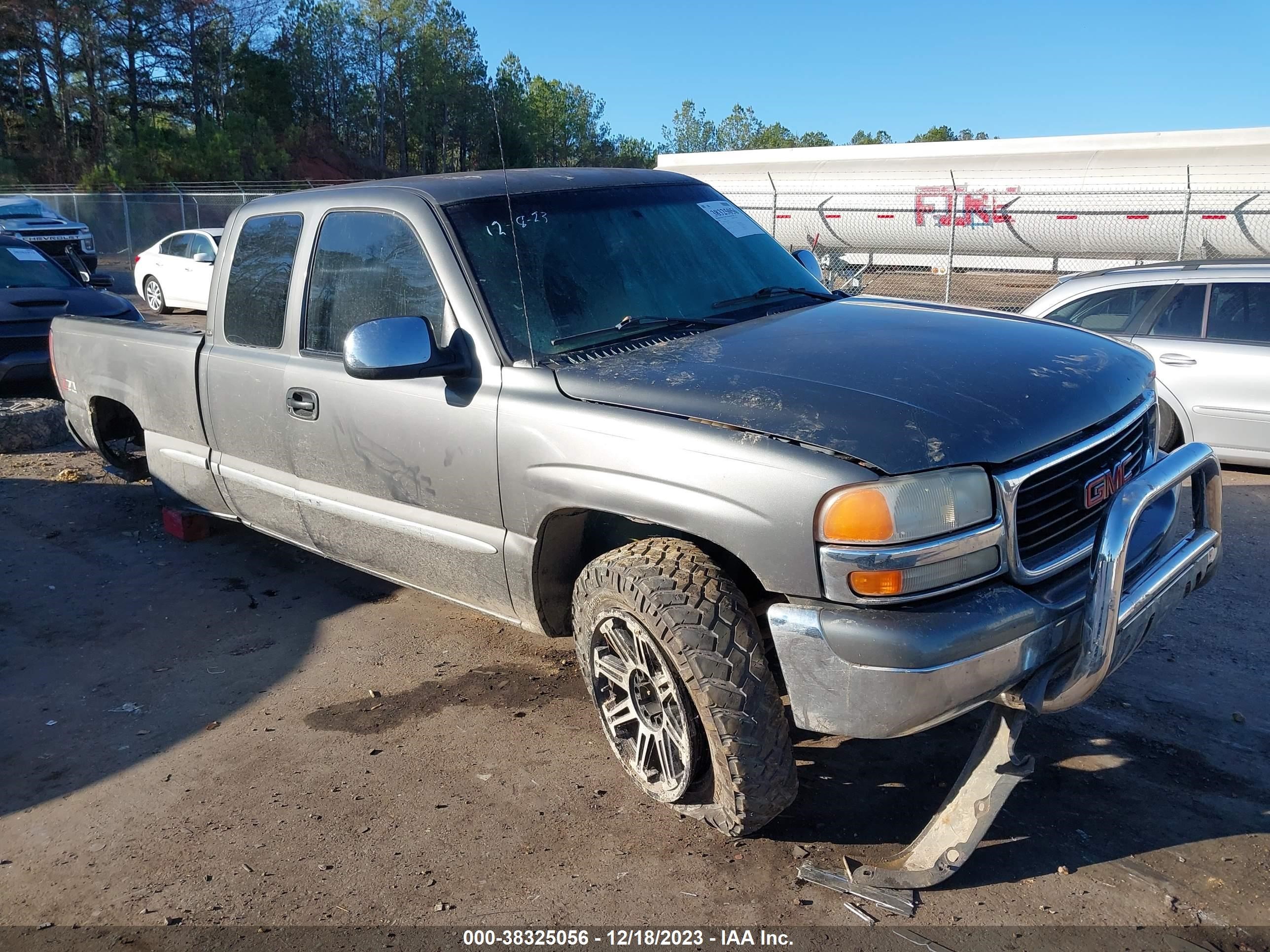 gmc sierra 2001 1gtek19t51e186013