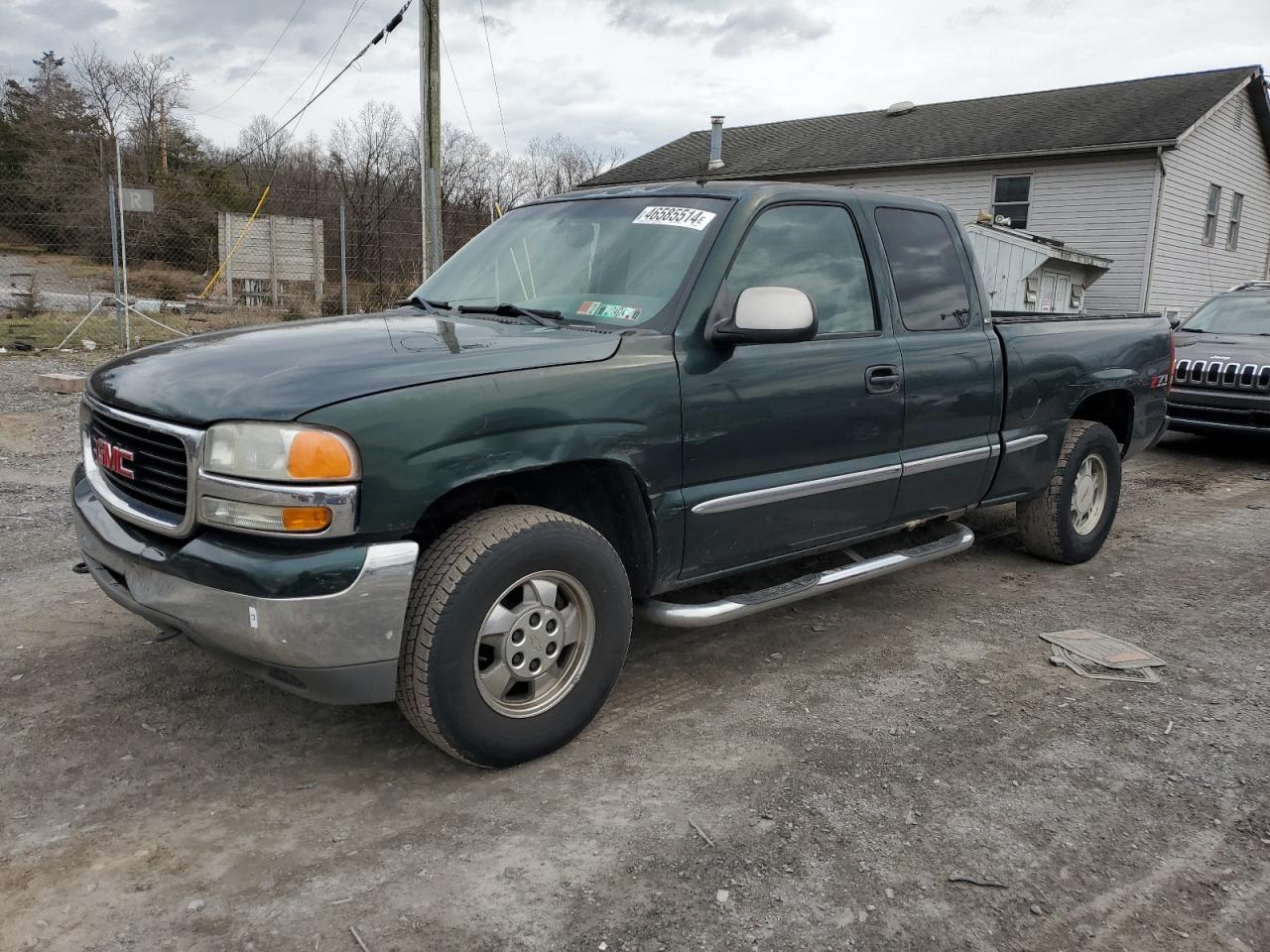 gmc sierra 2001 1gtek19t51e203389