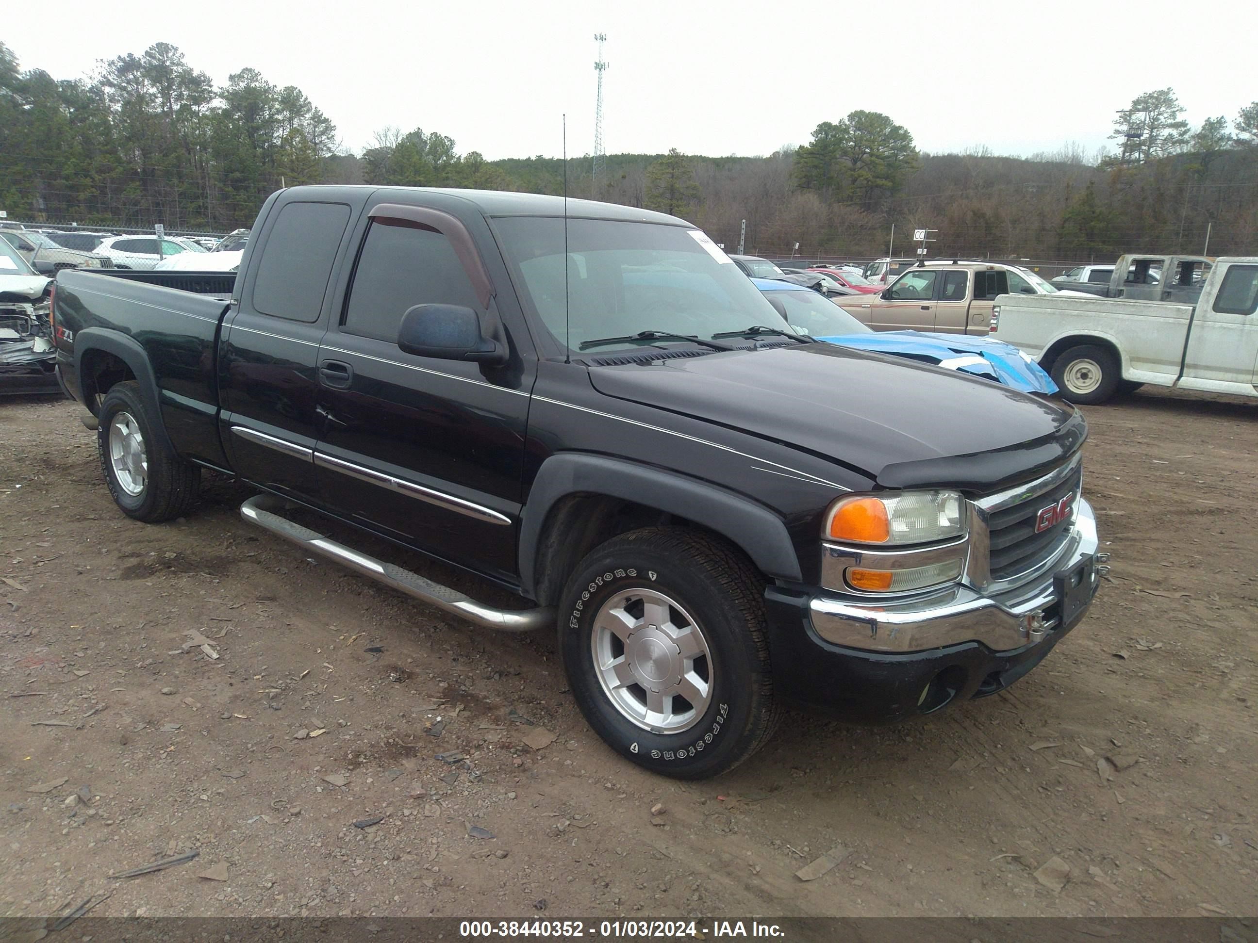 gmc sierra 2004 1gtek19t74e128845