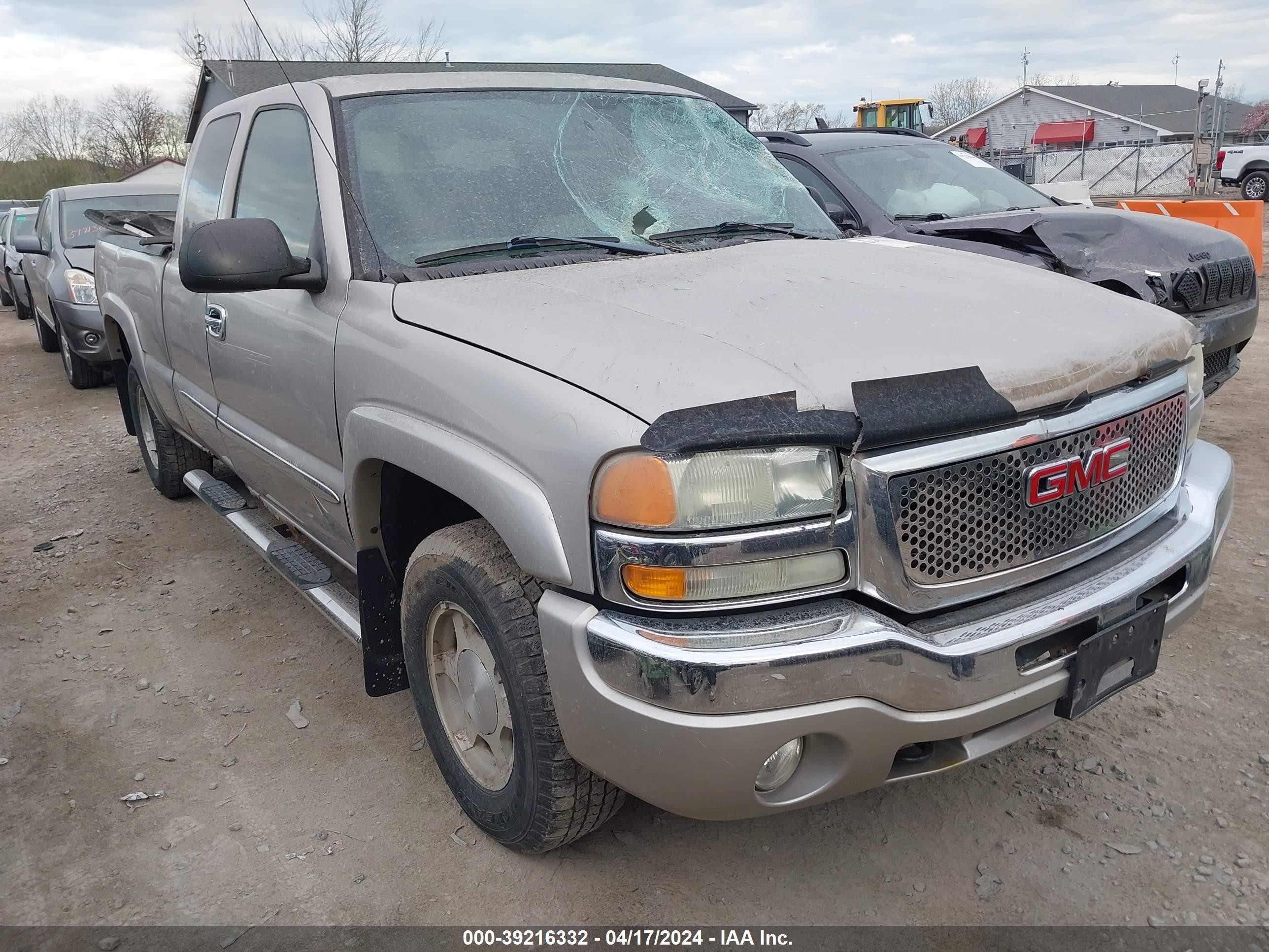 gmc sierra 2004 1gtek19t84e318492