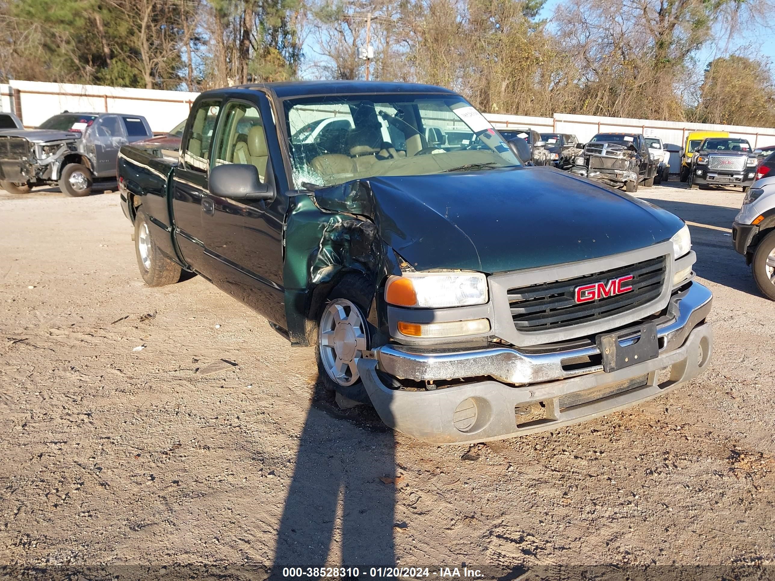 gmc sierra 2005 1gtek19t85e175481