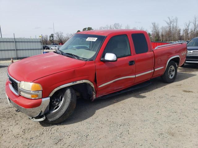 gmc new sierra 2001 1gtek19v41e208665