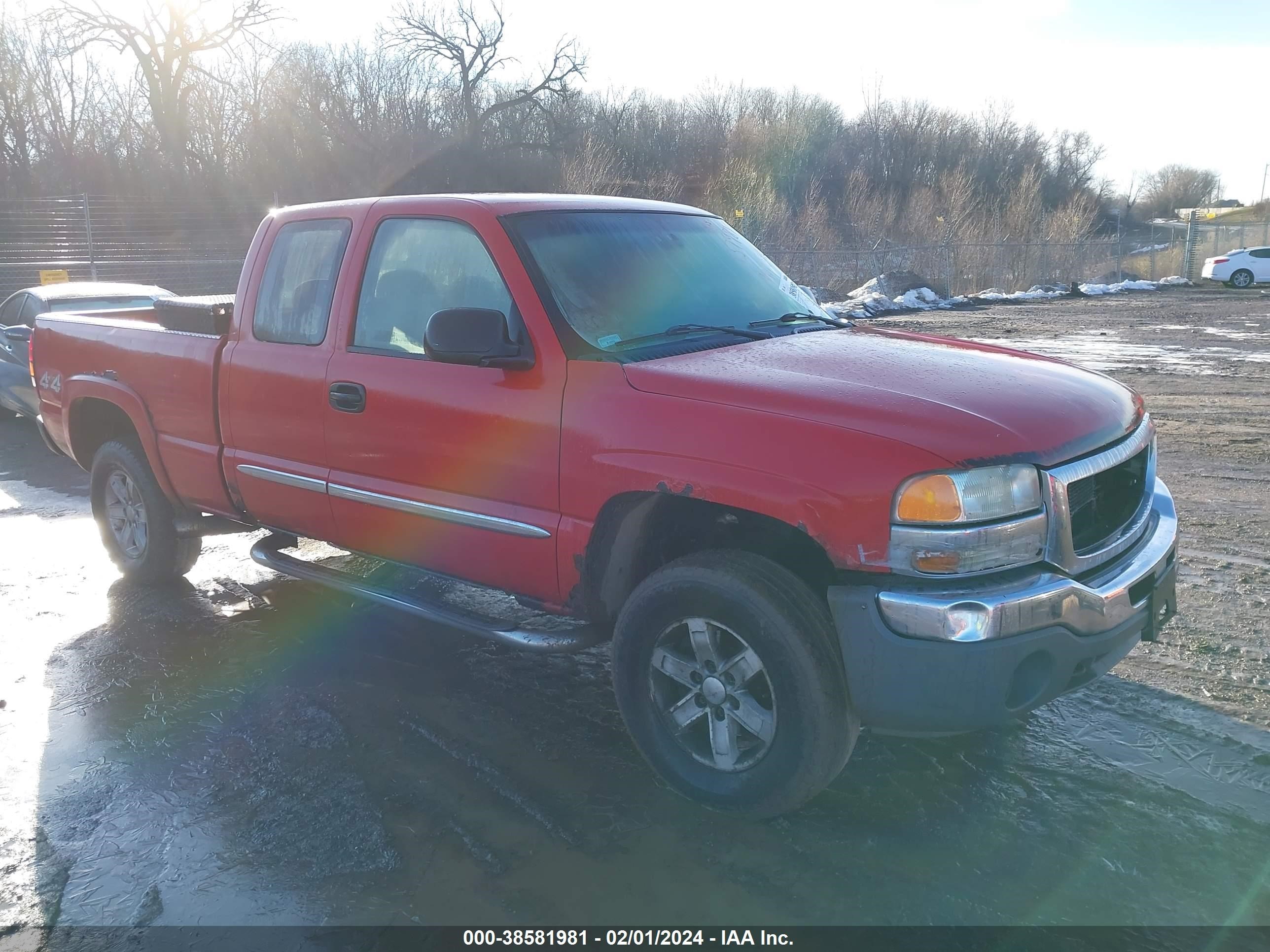 gmc sierra 2007 1gtek19z37z137981