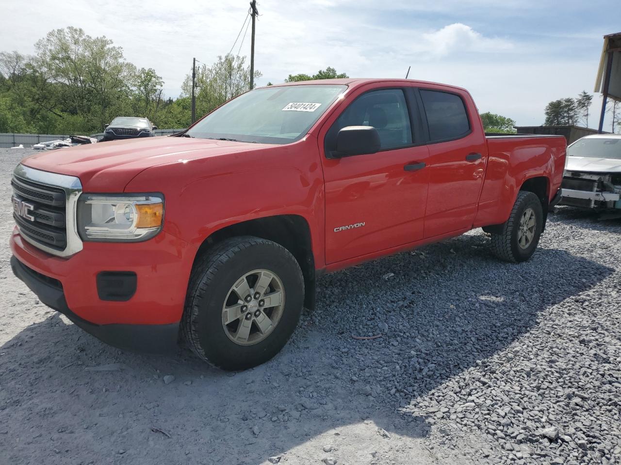 gmc canyon 2019 1gtg5benxk1140022