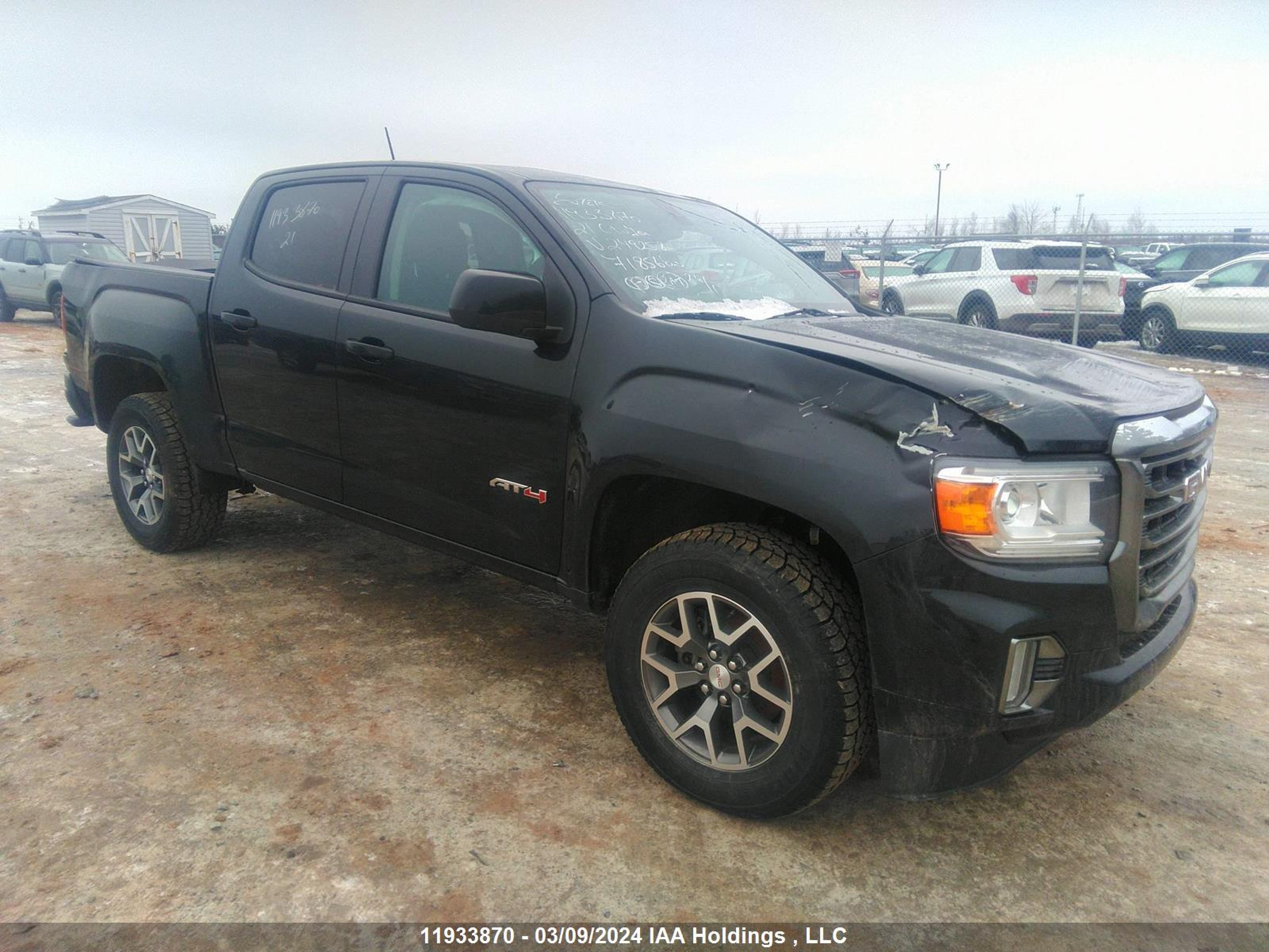 gmc canyon 2021 1gtg6fen4m1249258