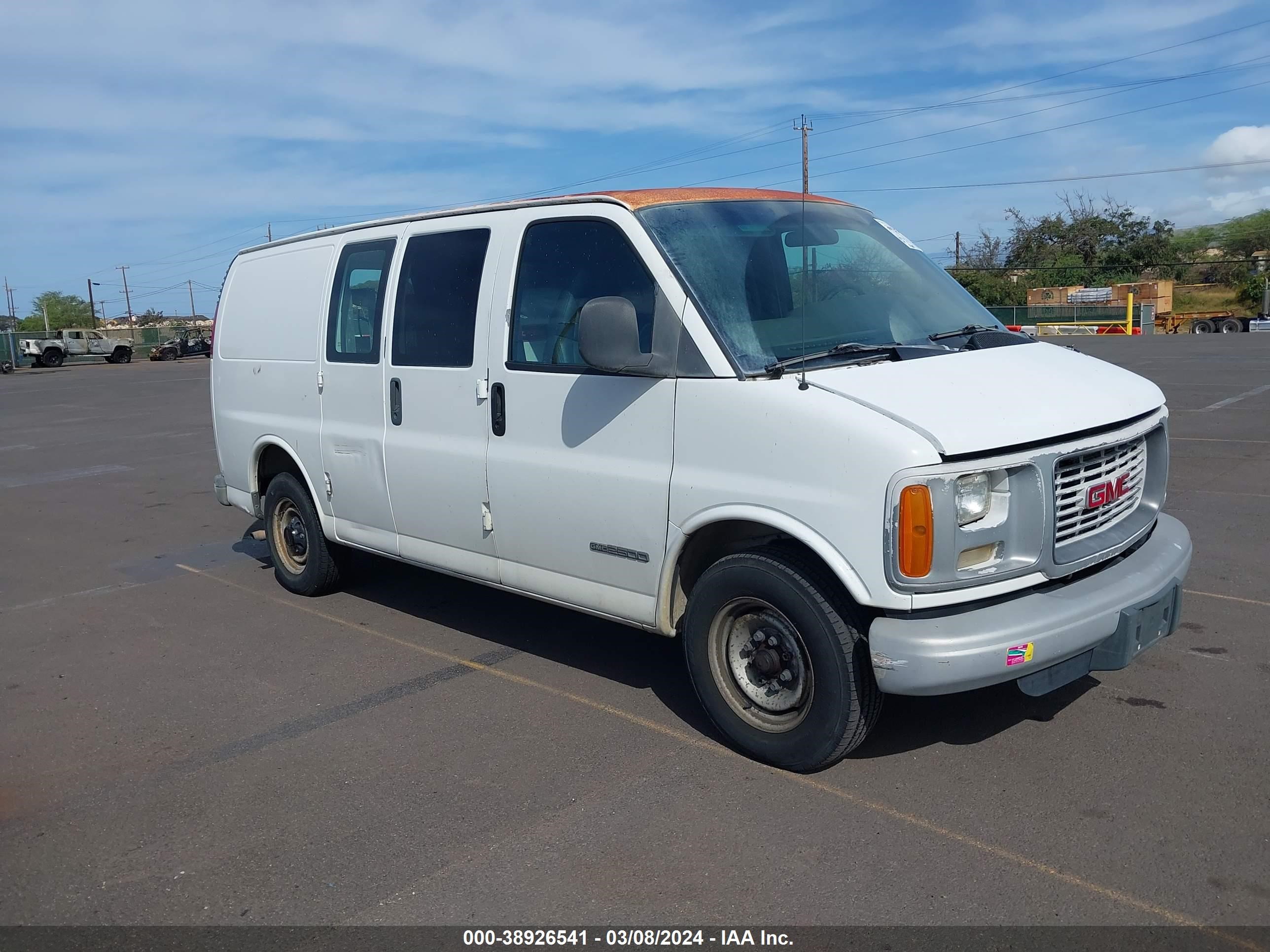 gmc savana 2002 1gtgg25r221903342