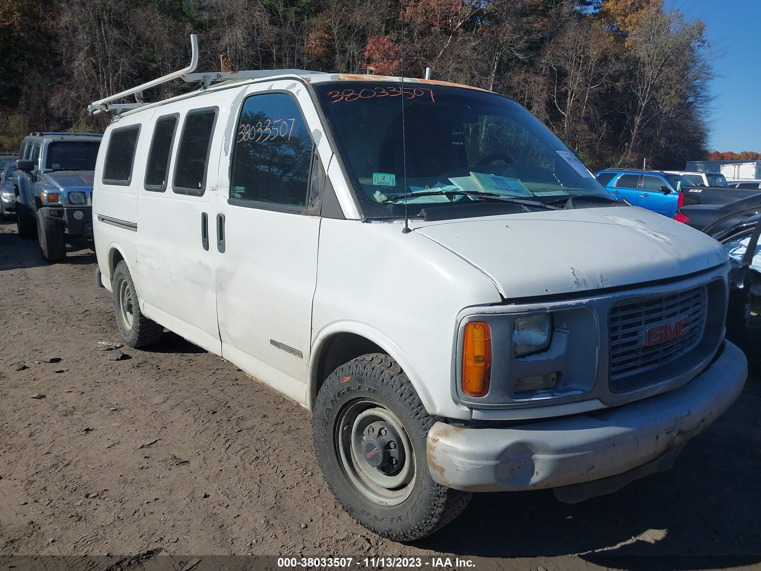 gmc savana 2001 1gtgg25r511151585