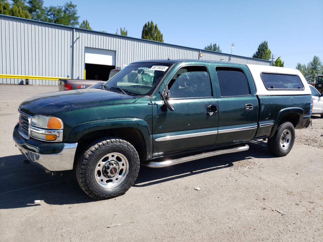 gmc sierra 2002 1gtgk13u72f196449