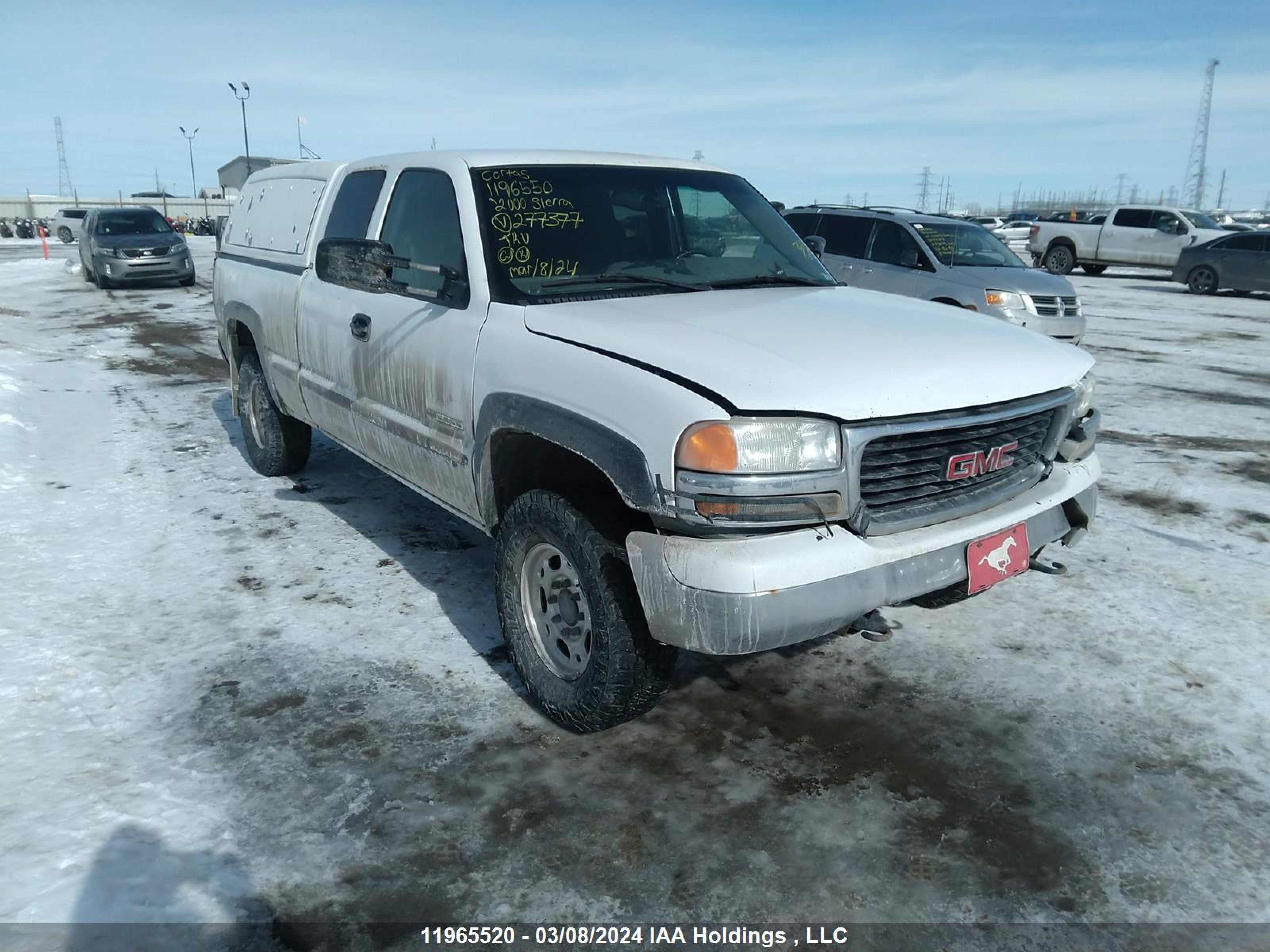 gmc  2000 1gtgk29u3ye277377