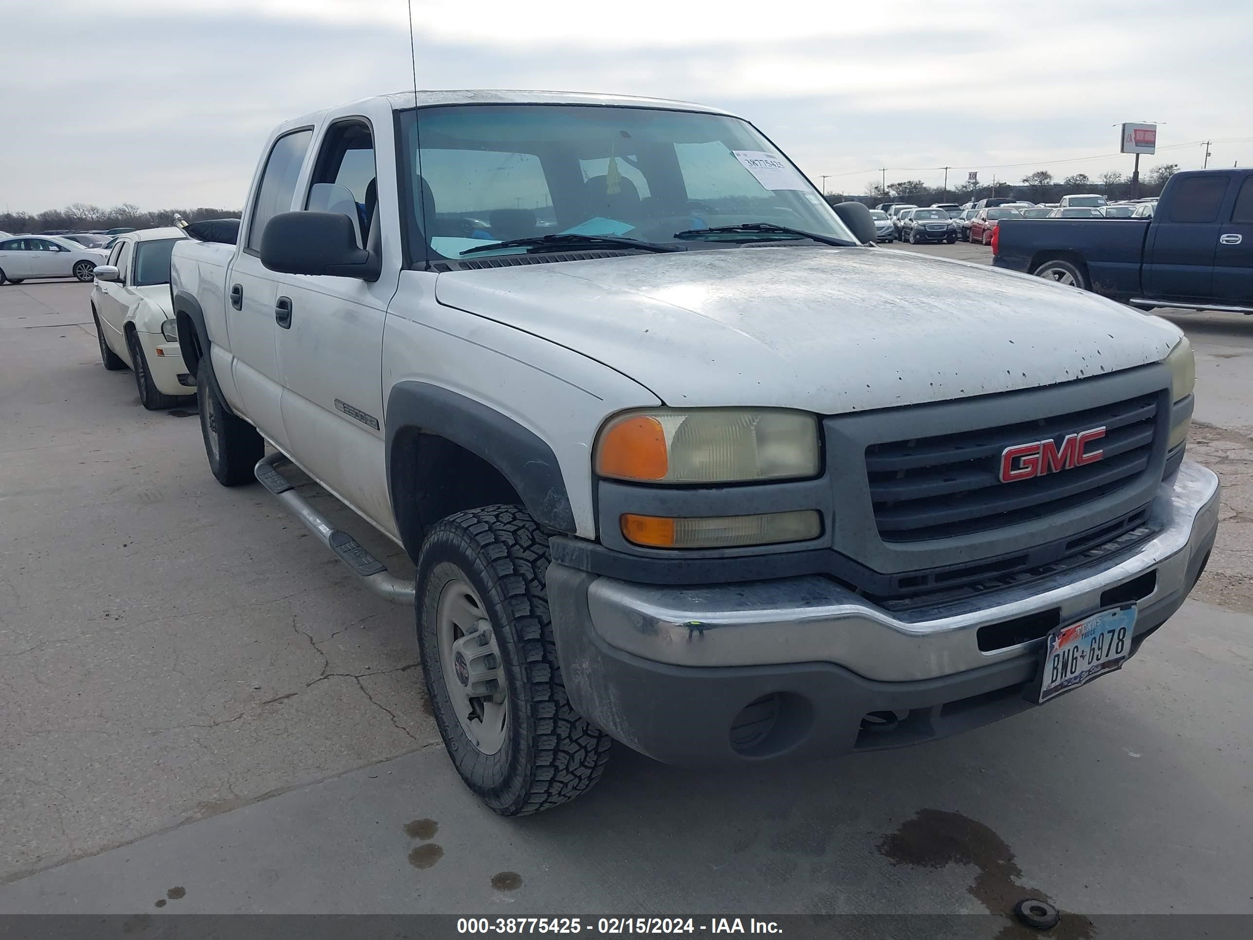 gmc sierra 2005 1gthc23u35f808125