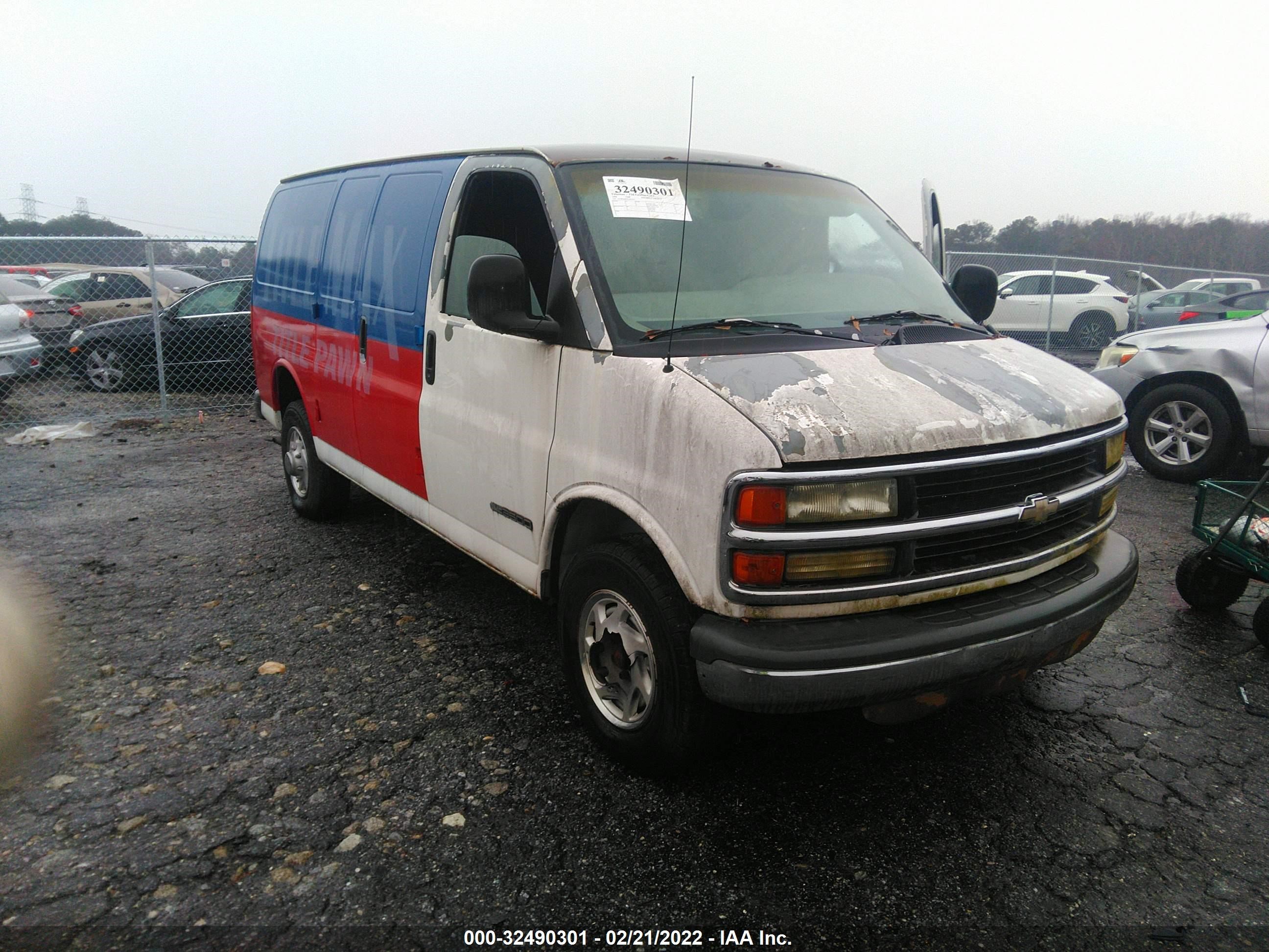 gmc savana 1998 1gthg35r0w1041416