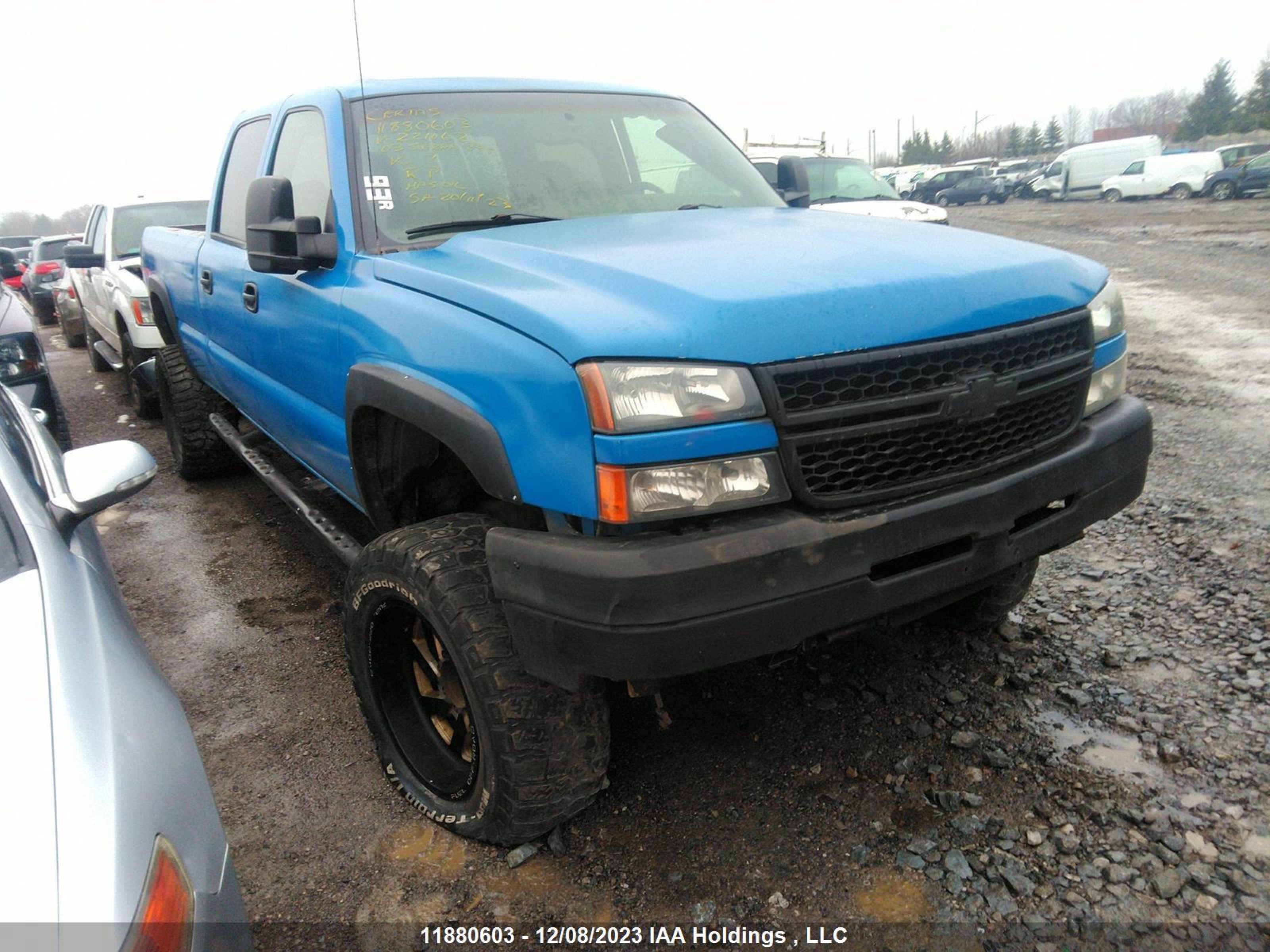 gmc sierra 2003 1gthk23193f221062