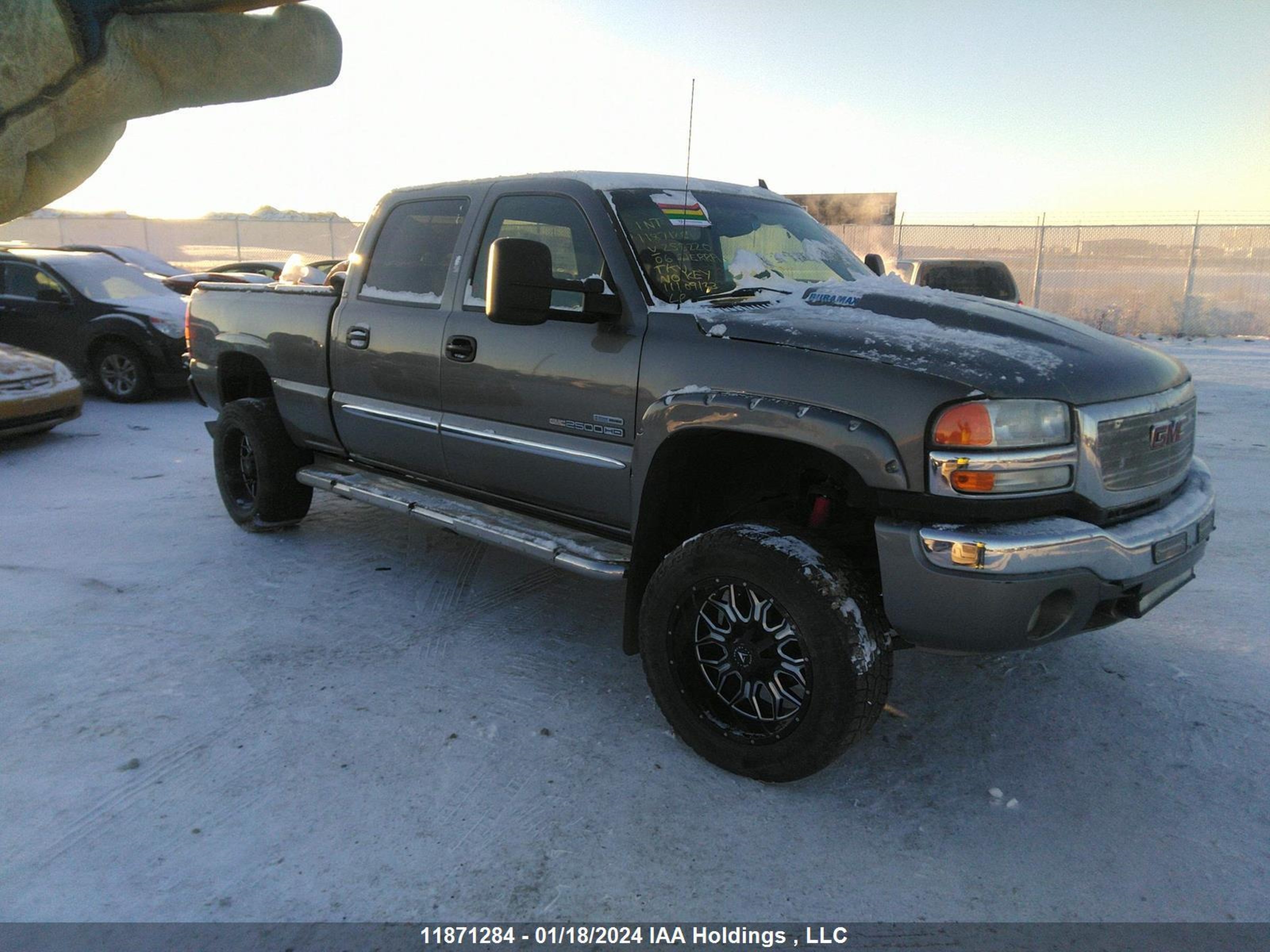 gmc sierra 2006 1gthk23d16f258220