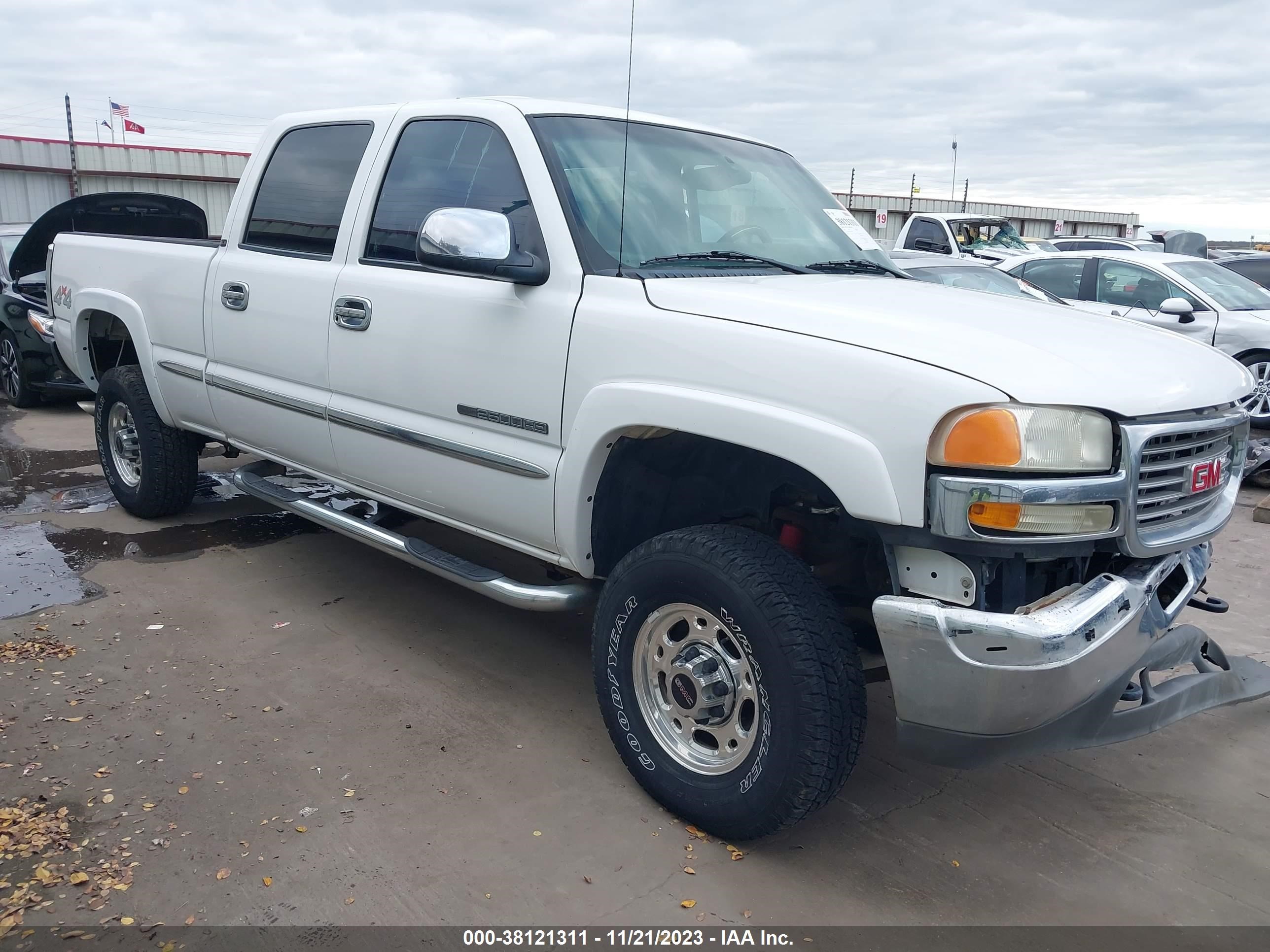 gmc sierra 2002 1gthk23u12f125418