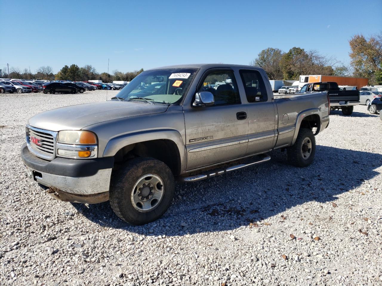 gmc sierra 2002 1gthk29u92z125043