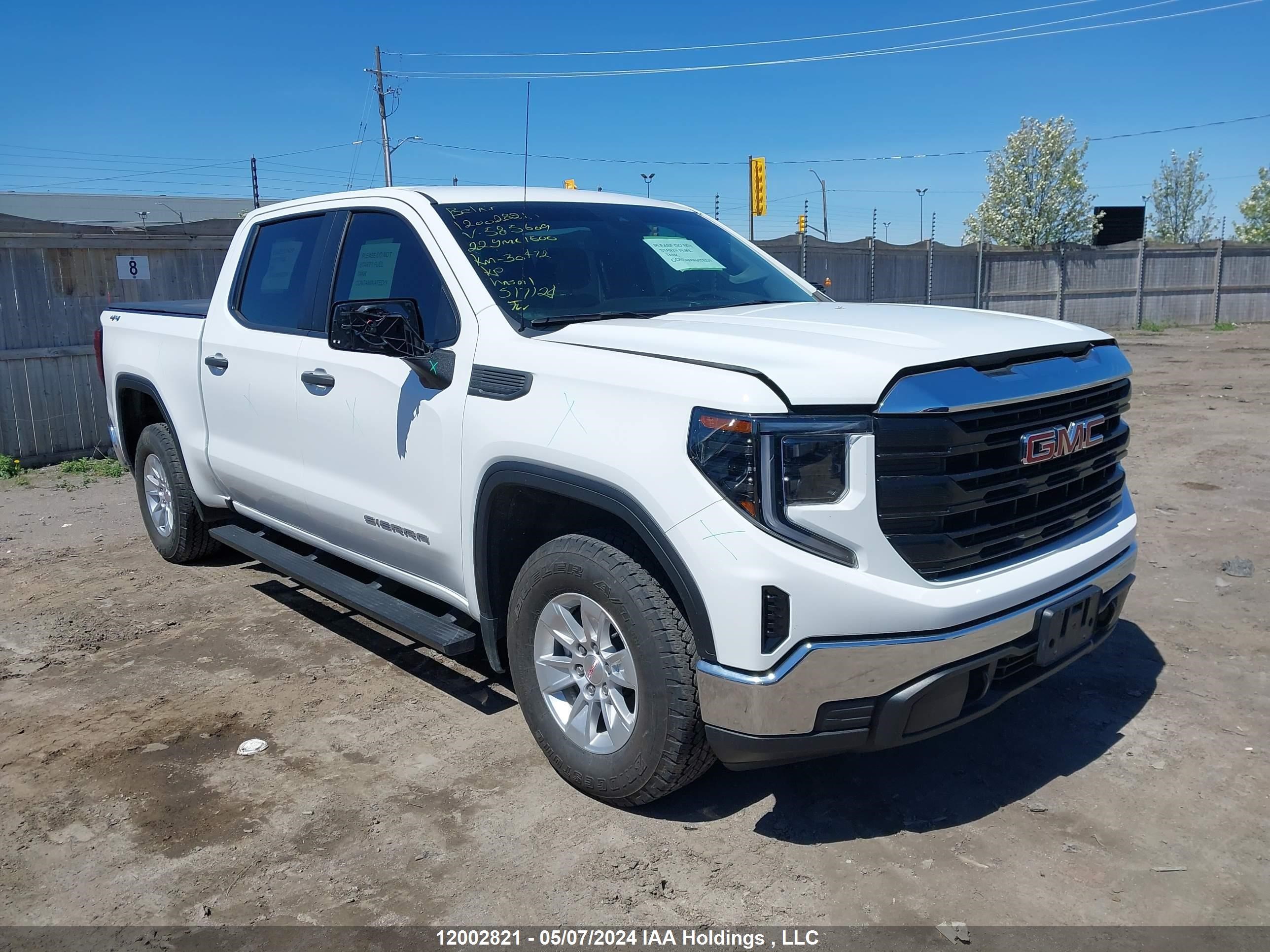 gmc sierra 2022 1gtpuaek8nz585609