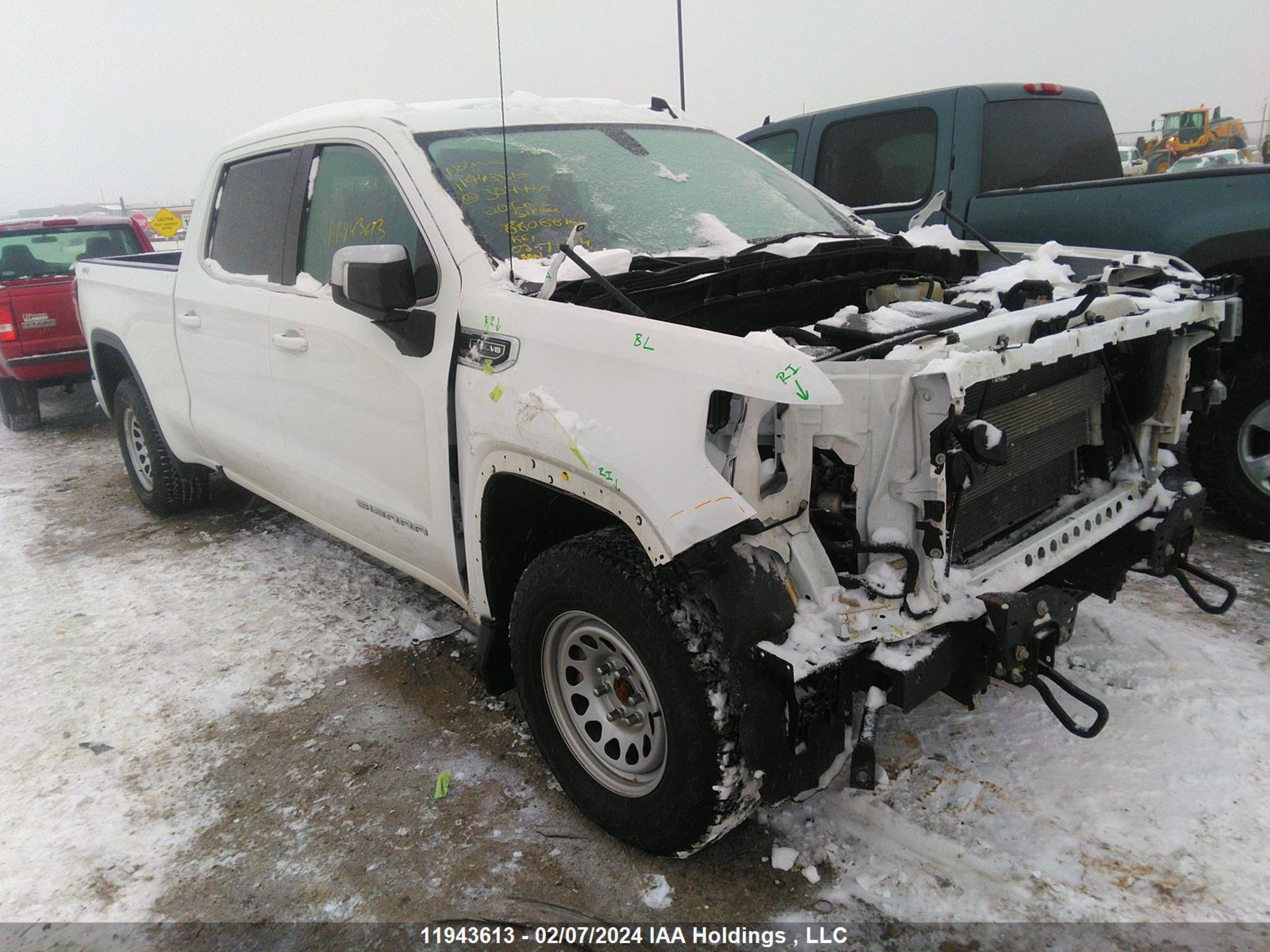 gmc sierra 2020 1gtu9bed4lz304480