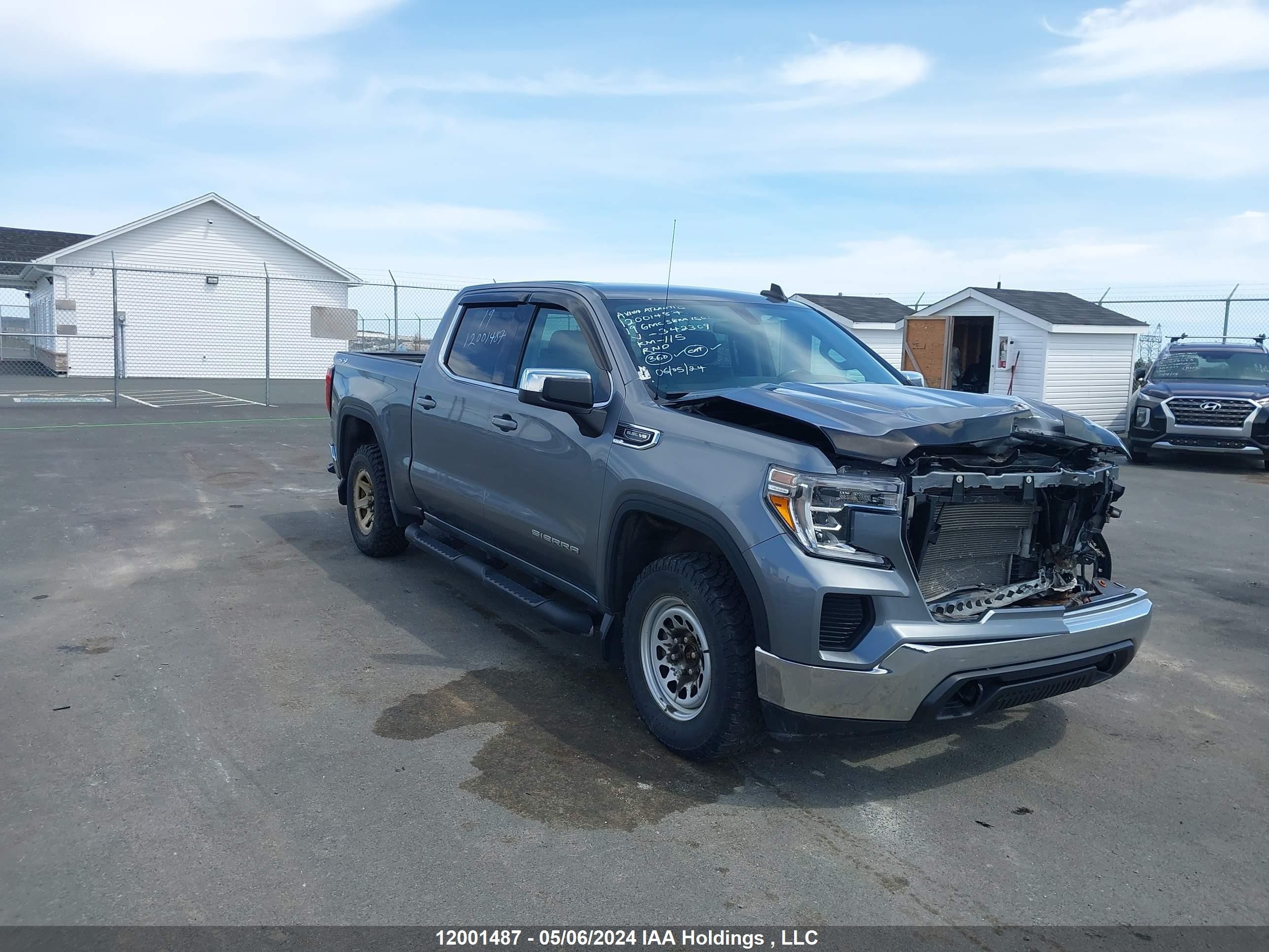 gmc sierra 2019 1gtu9bedxkz342309