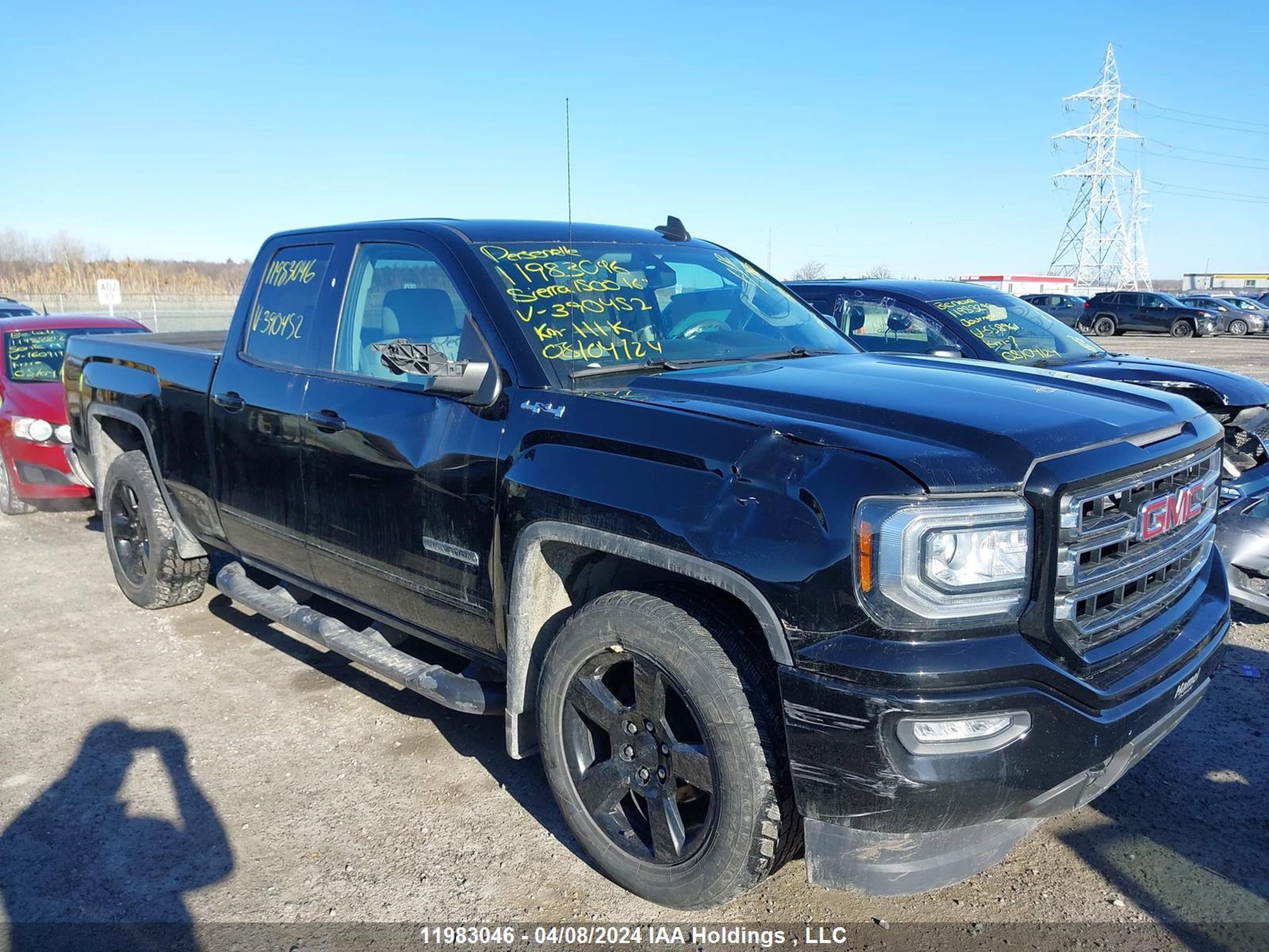 gmc sierra 2016 1gtv2lec6gz390452