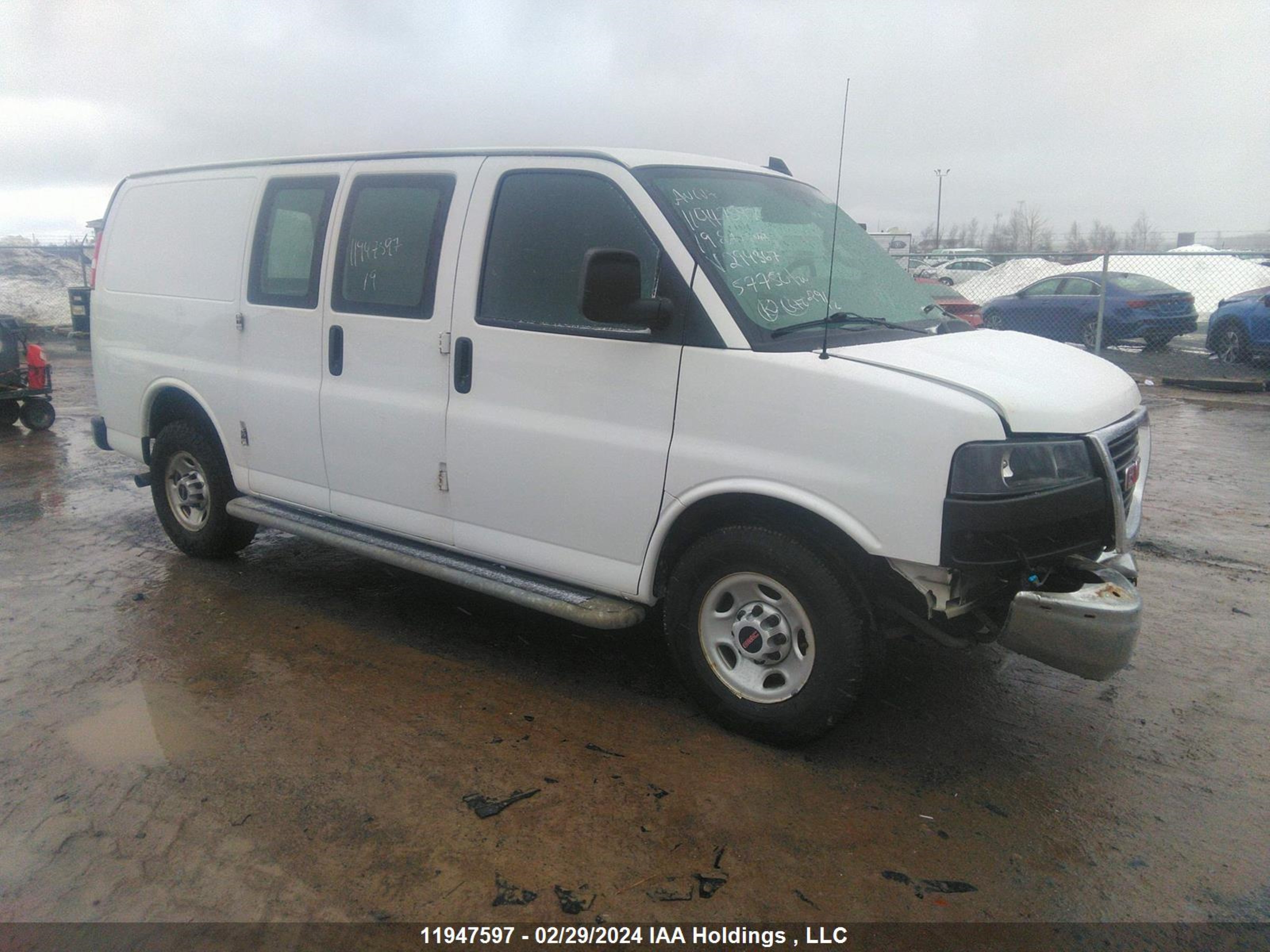 gmc savana 2019 1gtw7afg2k1294367