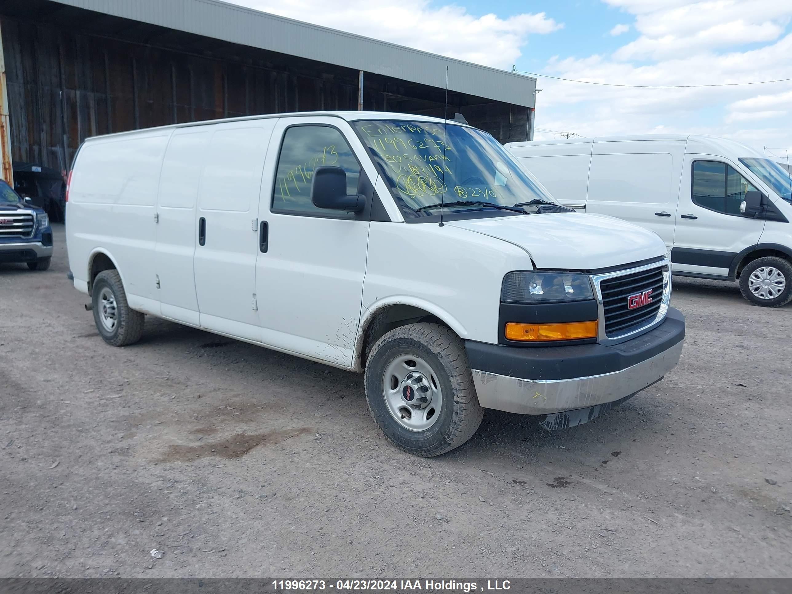 gmc savana 2020 1gtw7bfp3l1183494