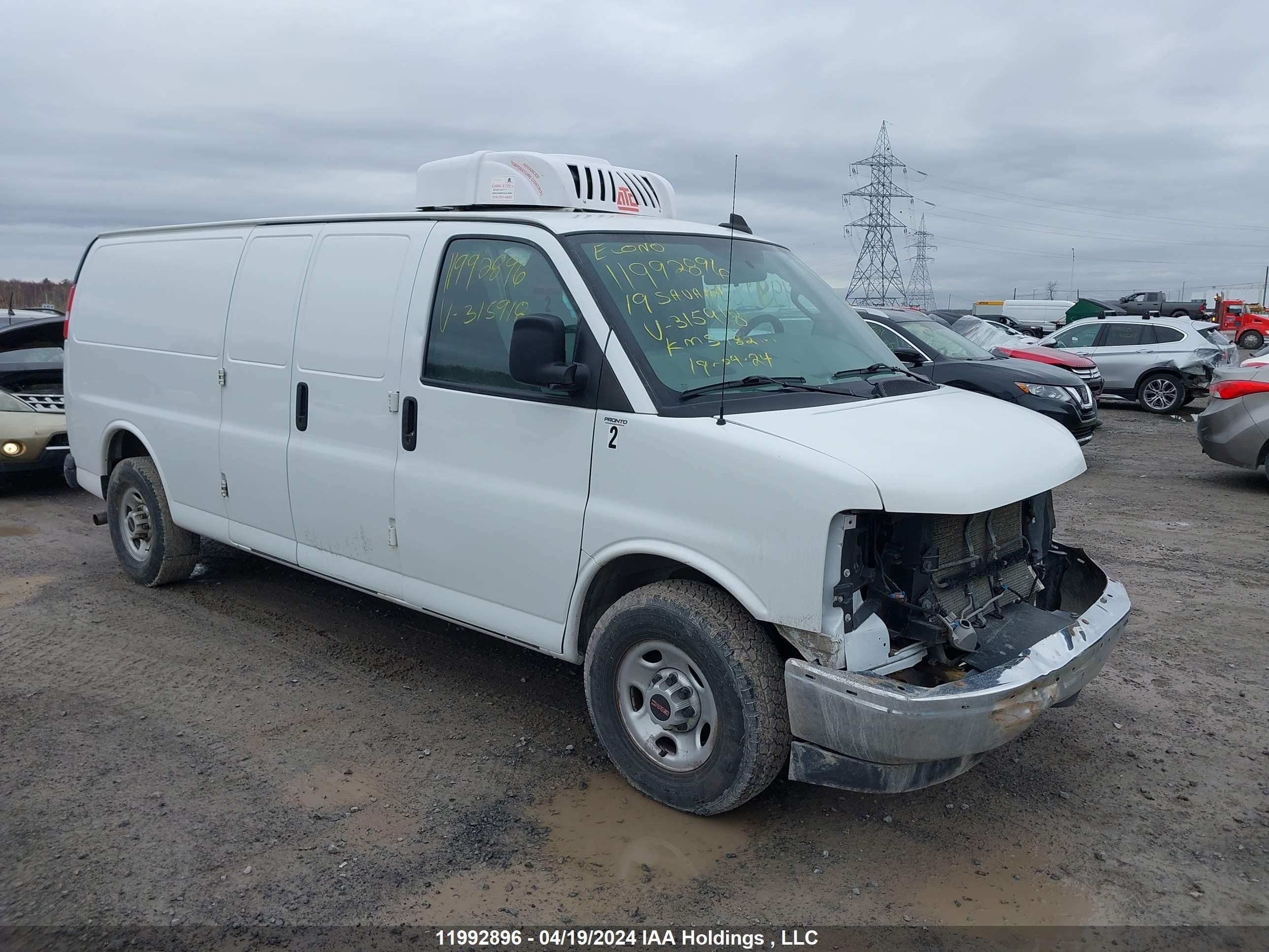 gmc savana 2019 1gtz7hfg2k1315918