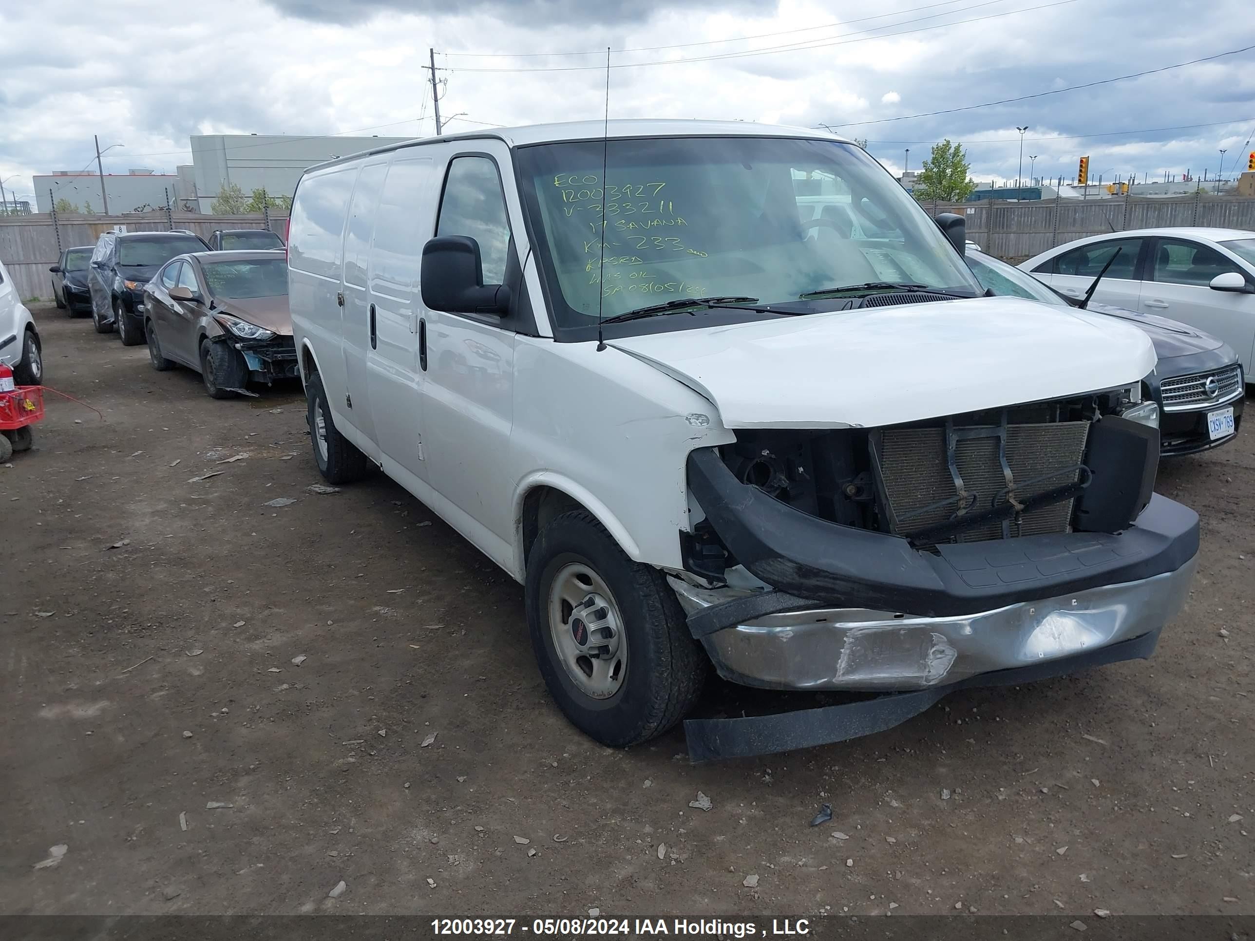 gmc savana 2017 1gtz7hfg5h1333211