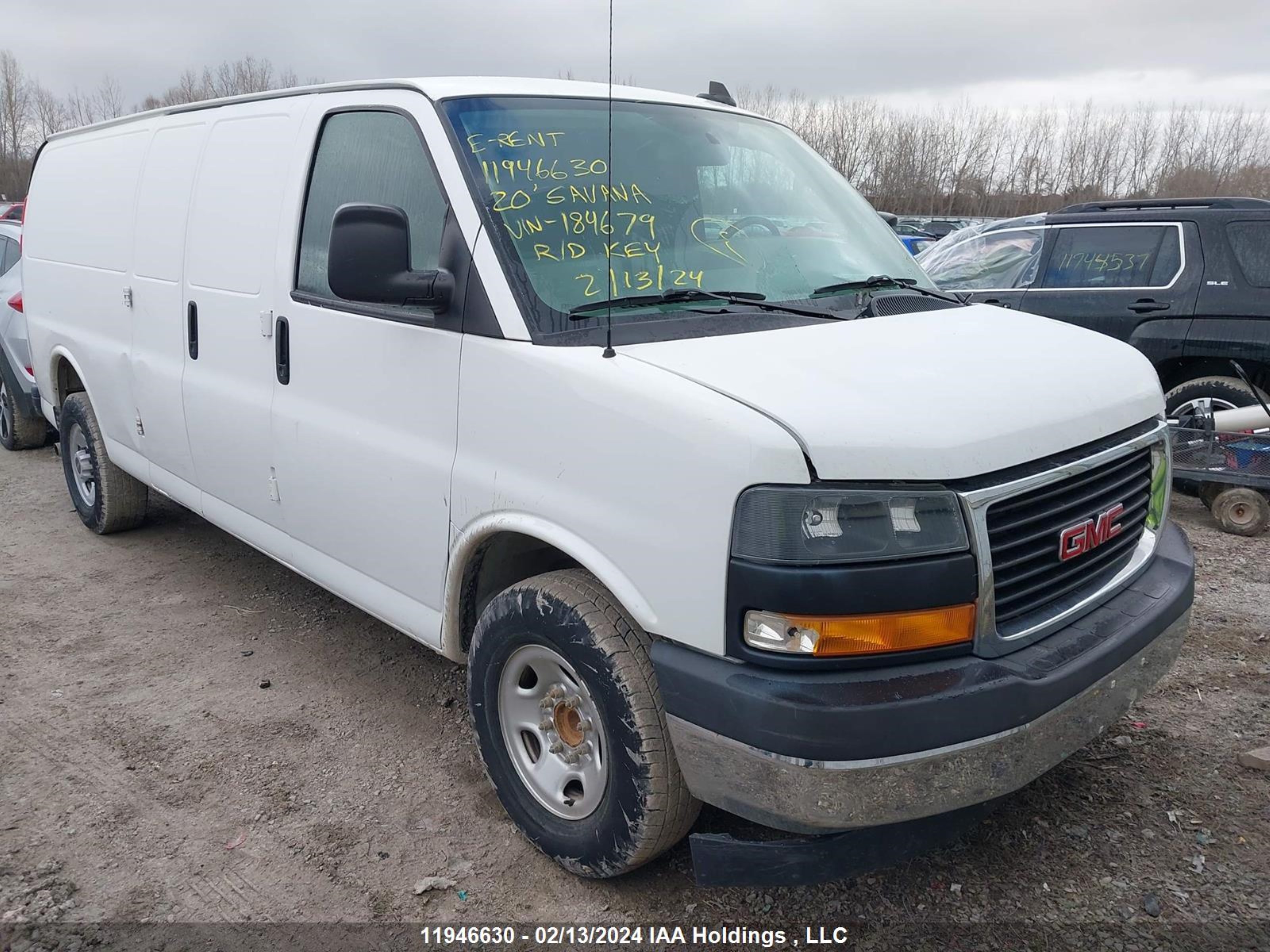 gmc savana 2020 1gtz7hfp9l1184679