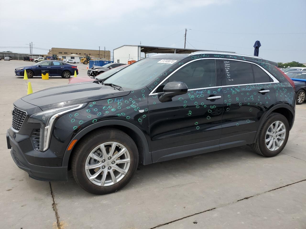 cadillac xt4 2020 1gyazar49lf050476