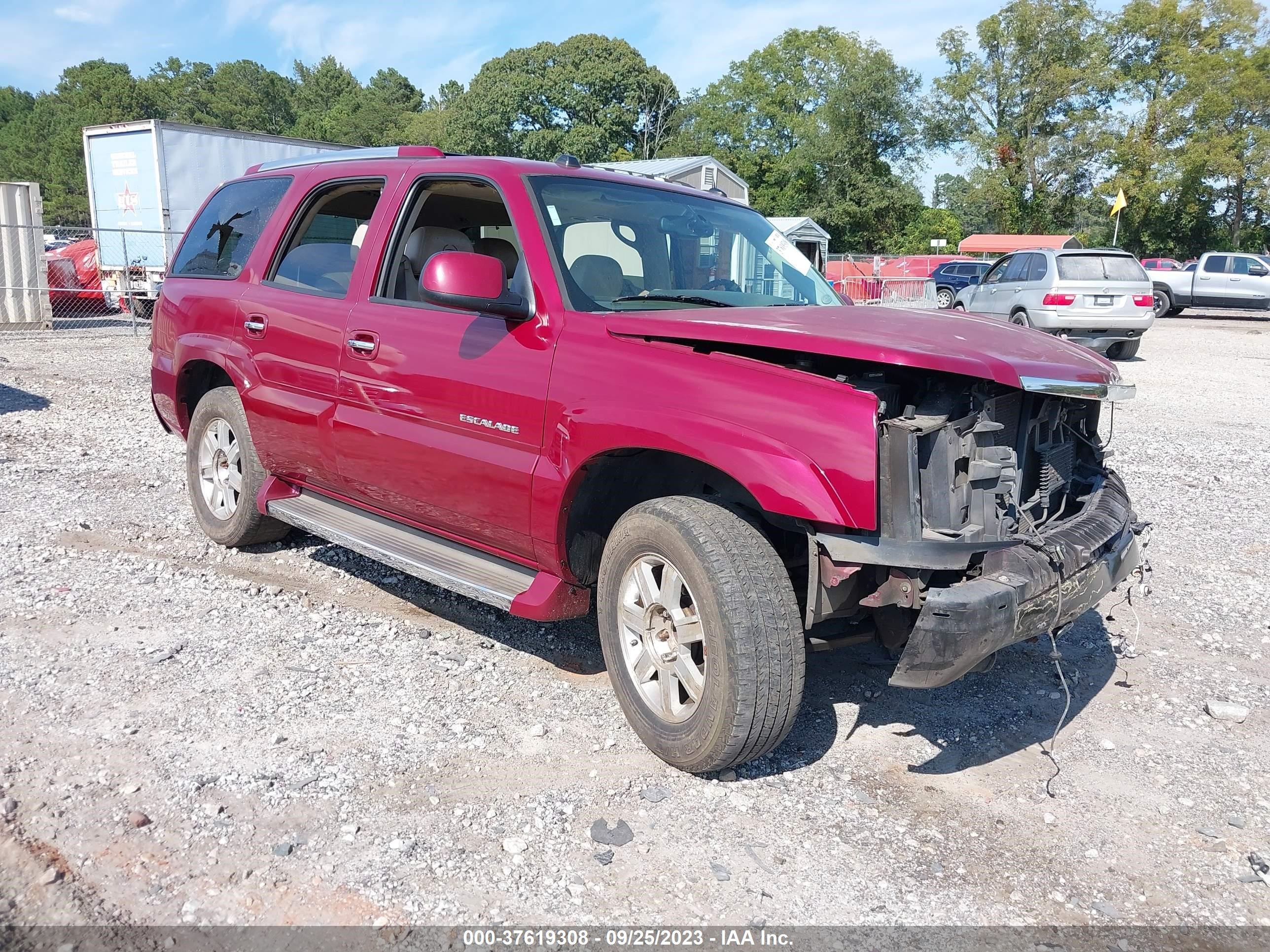 cadillac escalade 2005 1gyec63t05r149351