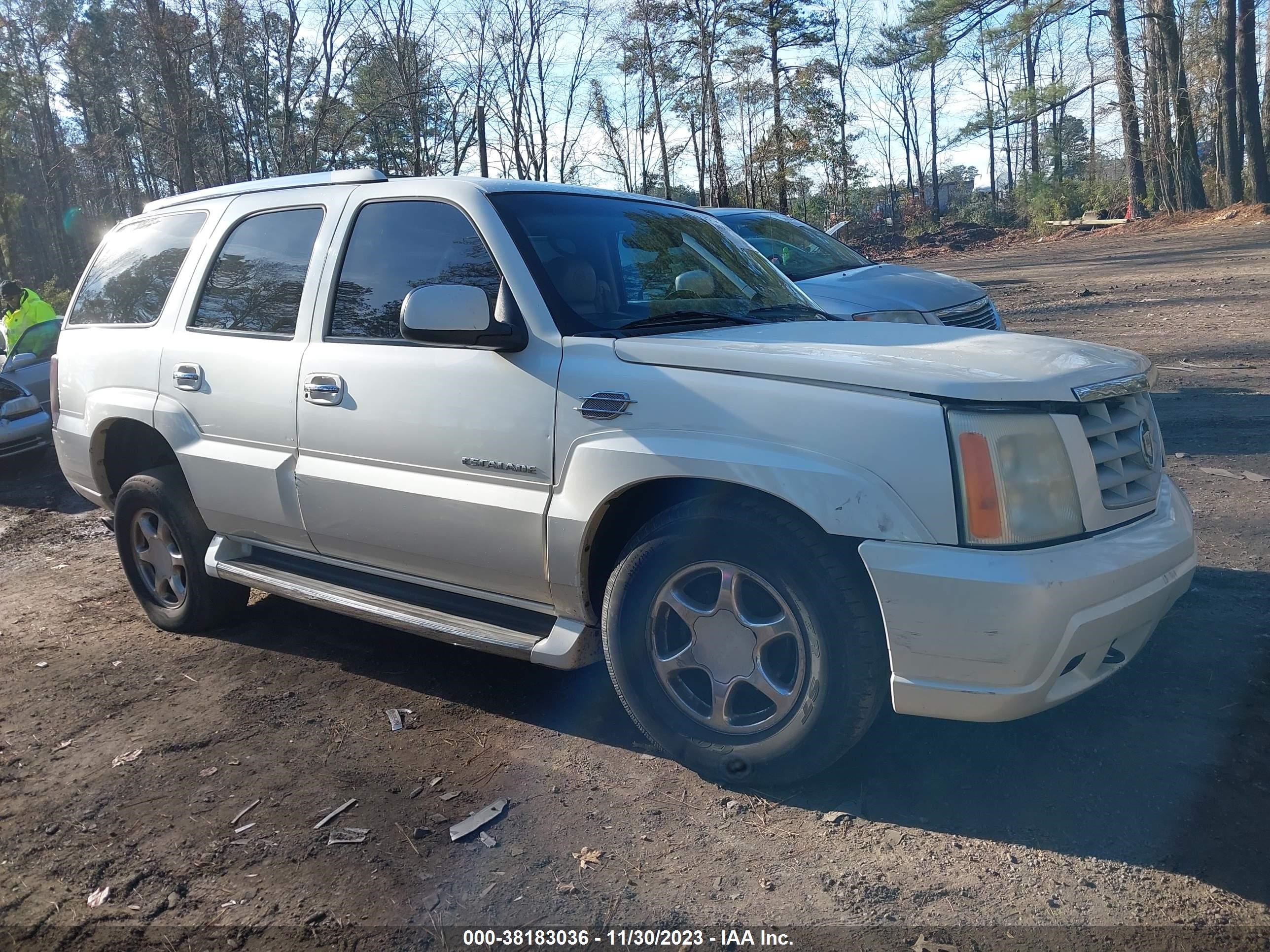 cadillac escalade 2002 1gyec63t12r208239