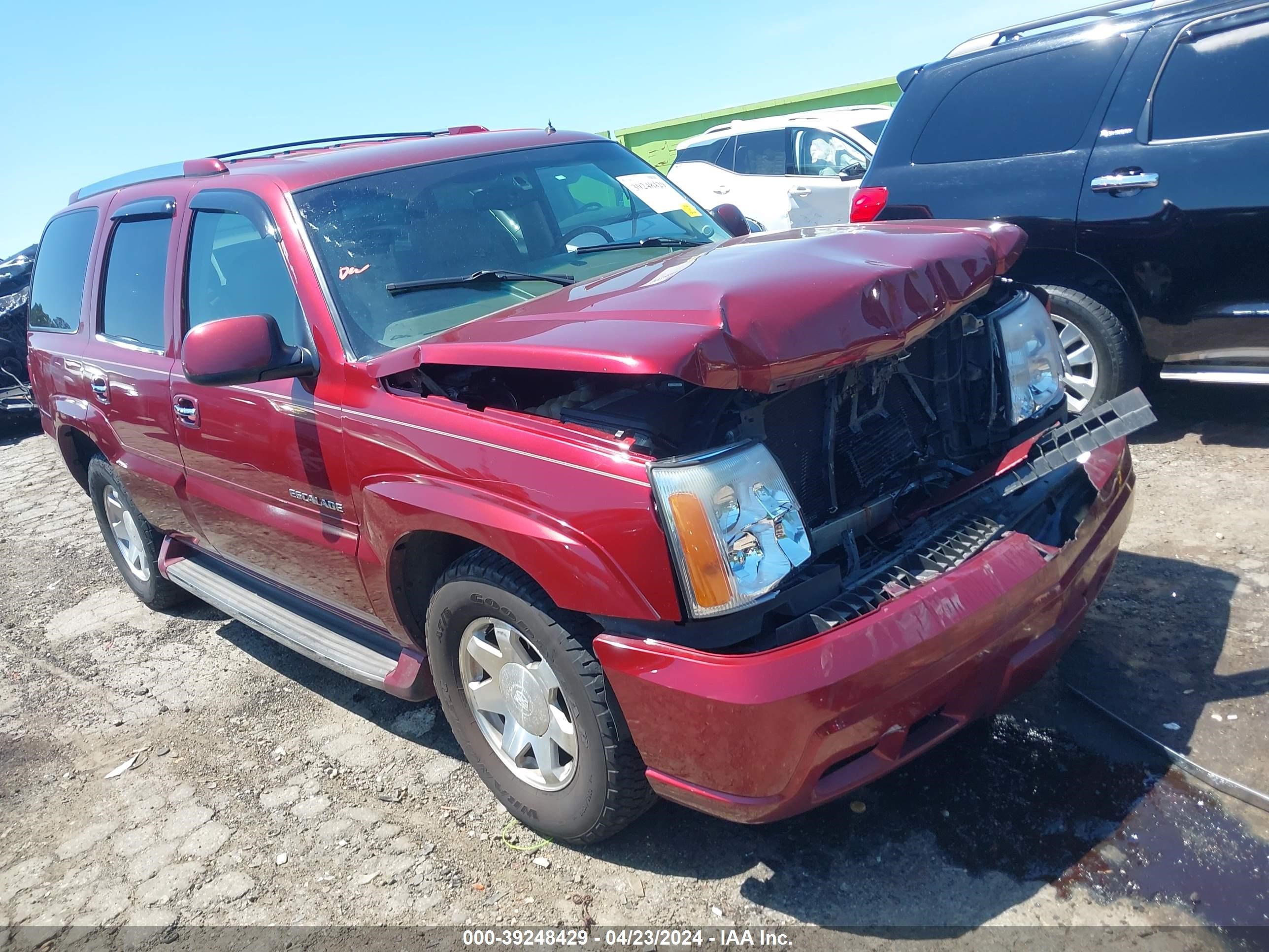 cadillac escalade 2002 1gyec63t32r183327